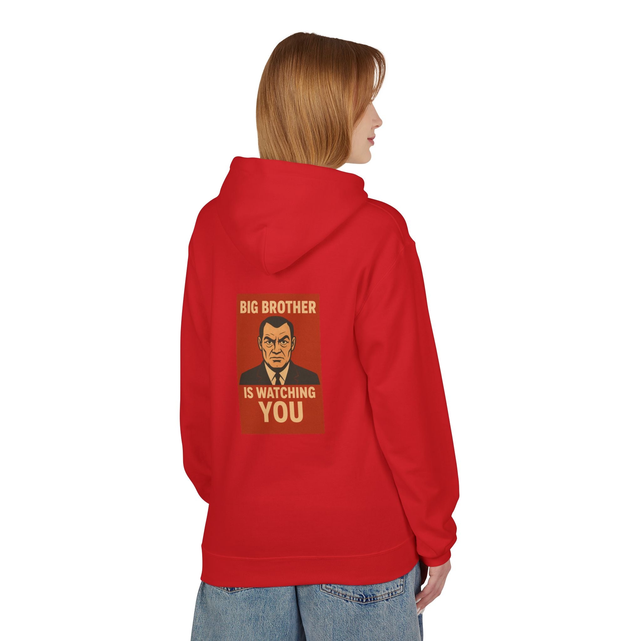 Orwell-Inspired Hoodie: Perfect for Book Lovers, Literary Gifts, Cozy Wear, Dystopian Vibes, Unique Statement Piece