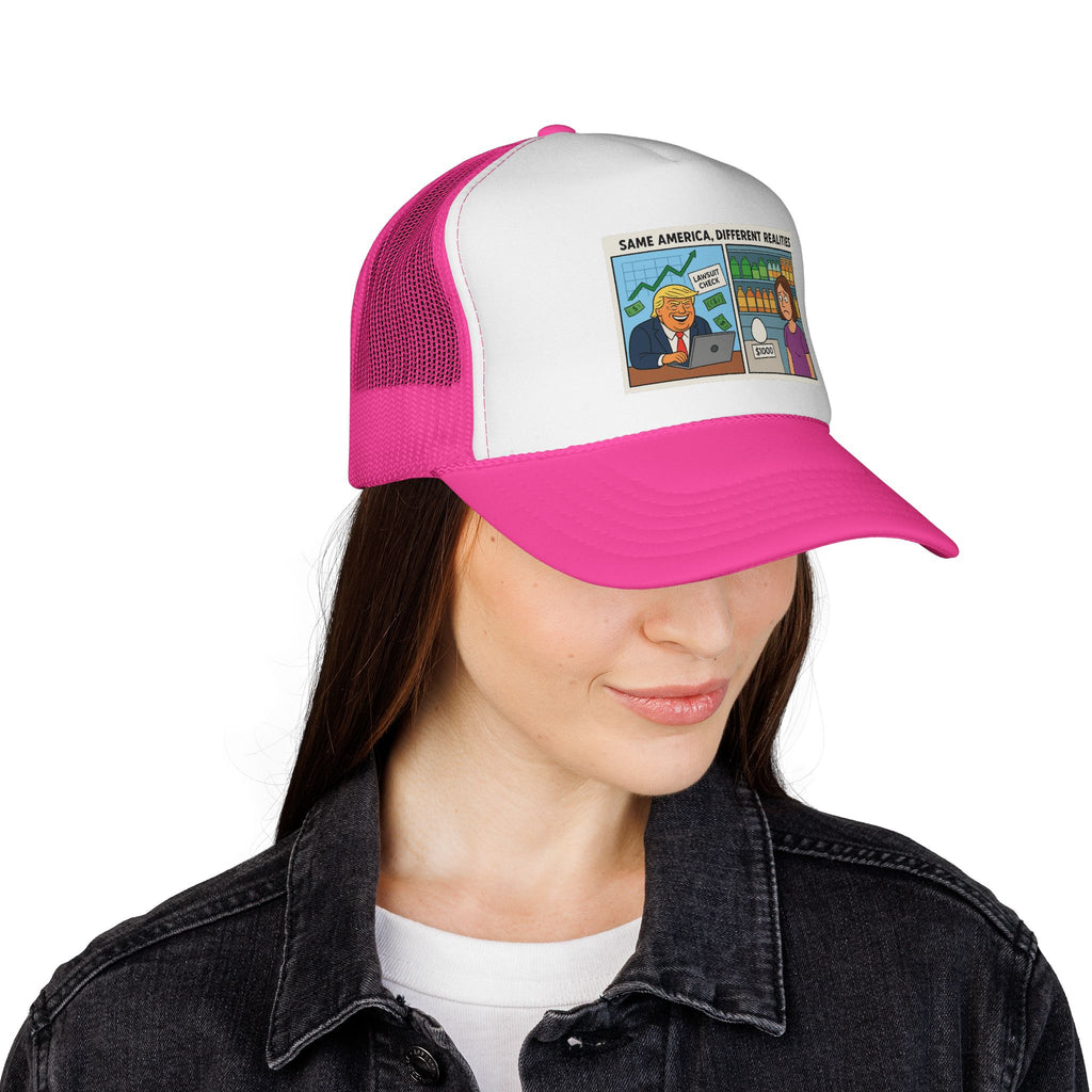Funny Political Trucker Caps - Humorous Gift for Political Enthusiasts, Unique Accessories for Holidays, Birthday Gift, Casual Wear