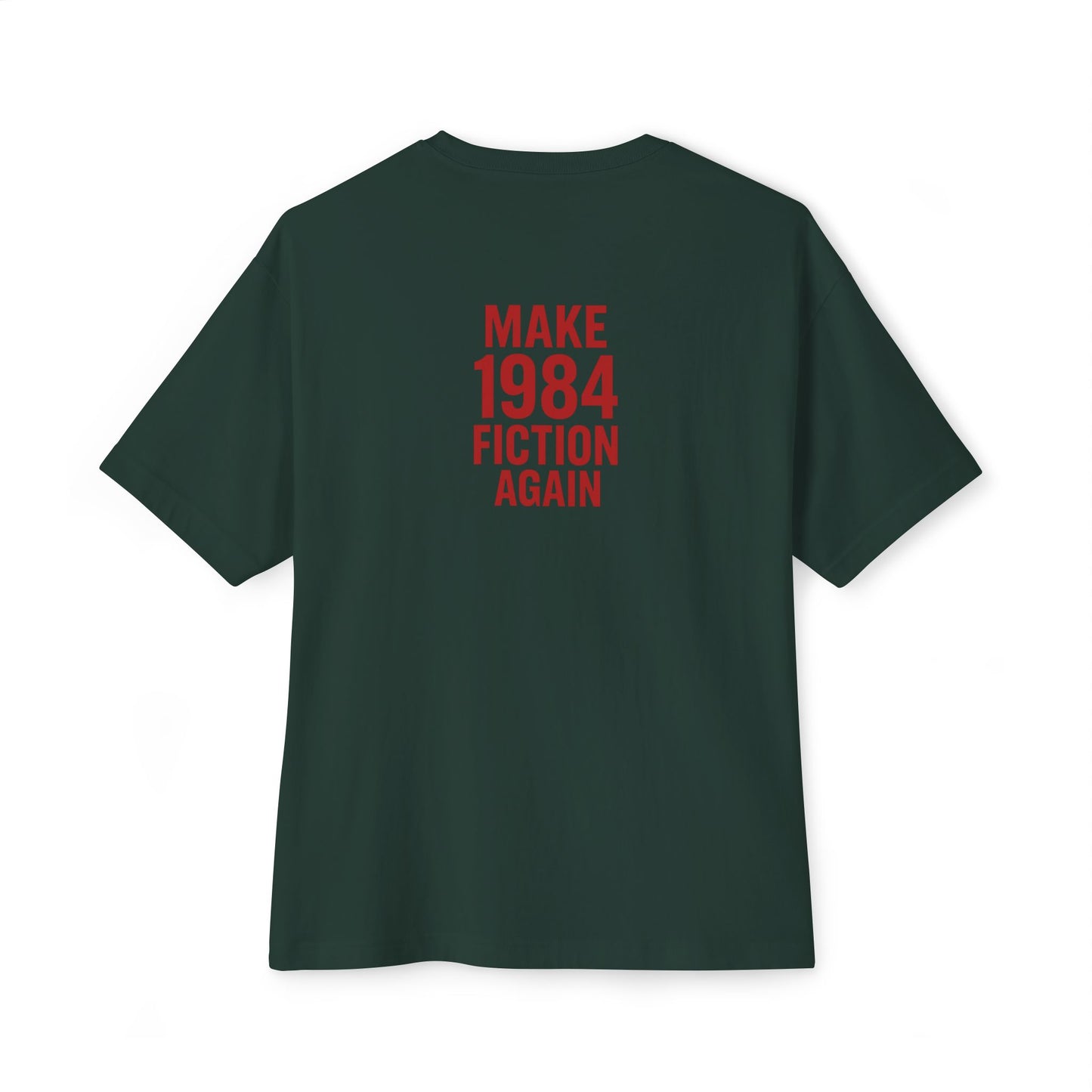 Unisex Oversized Boxy Tee - Fake News Veteran Tee, Casual Graphic T-Shirt, Streetwear, Gift for Friends, Unique Statement Shirt