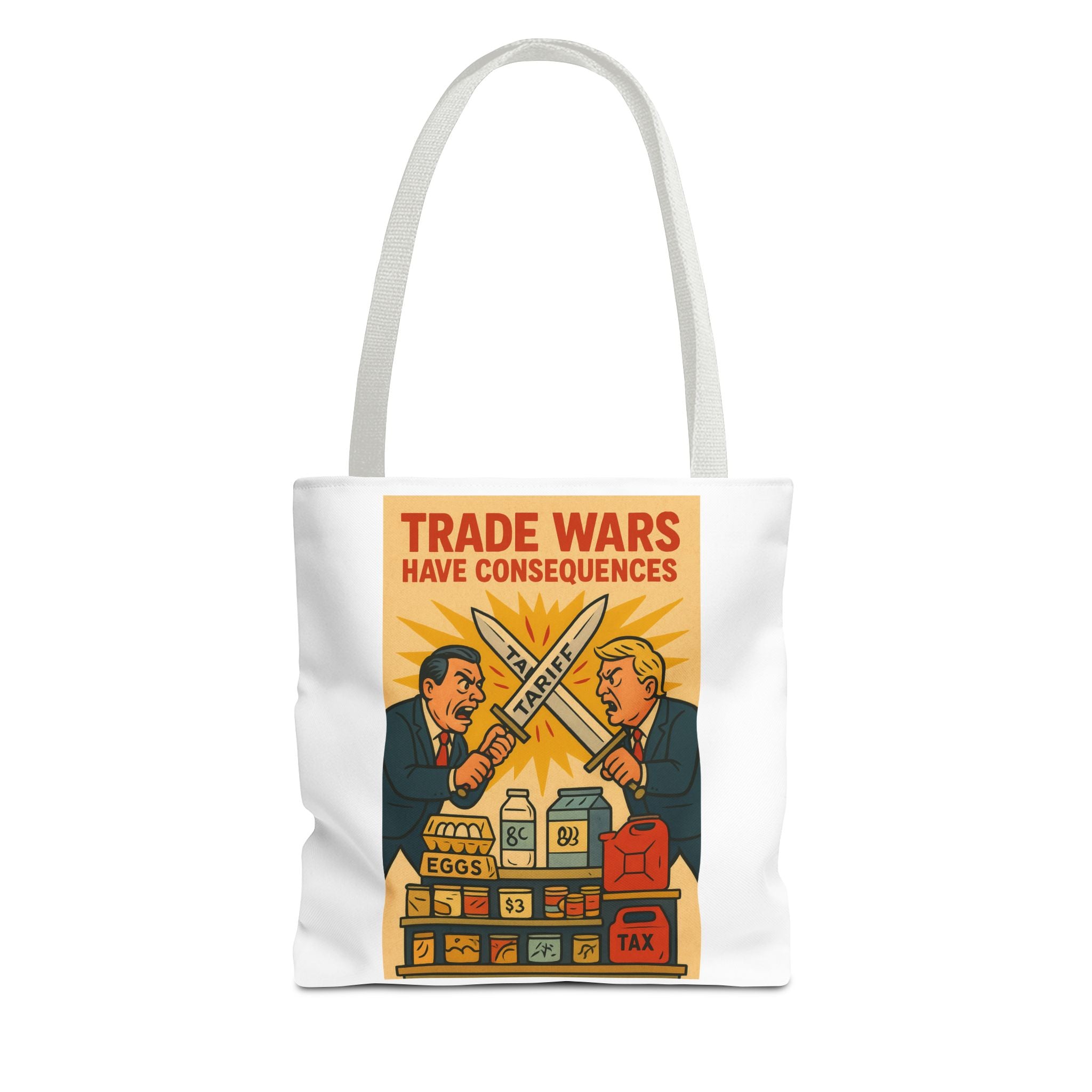 Political Statement Tote Bag, Eco-Friendly Shopper, Gift for Activists, Funny Tote for Events, Vintage Design Carryall
