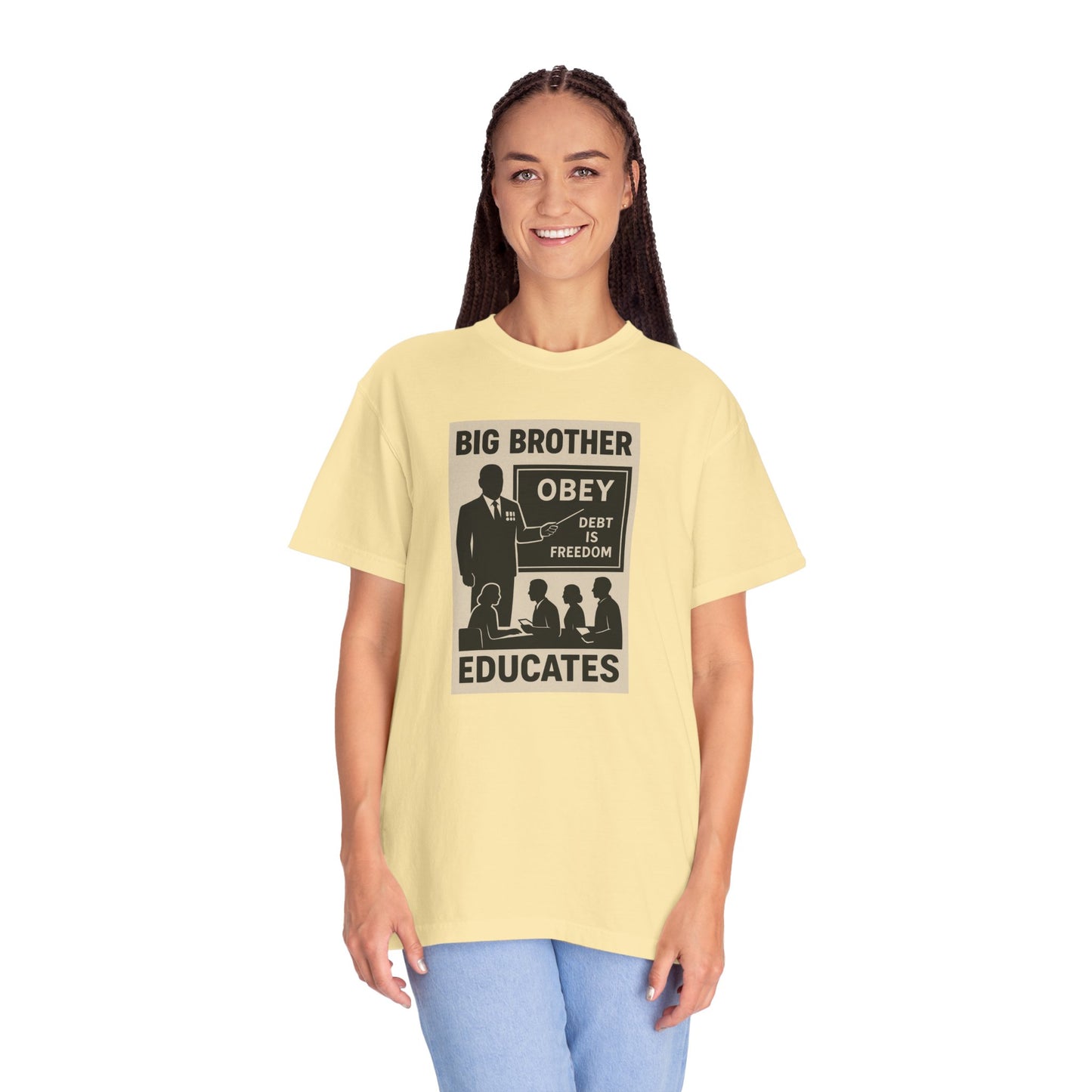 Big Brother T-Shirt, Unisex Graphic Tee, Vintage Protest Shirt, Political Statement Tee, Gift for Activists, Comfortable Everyday Wear