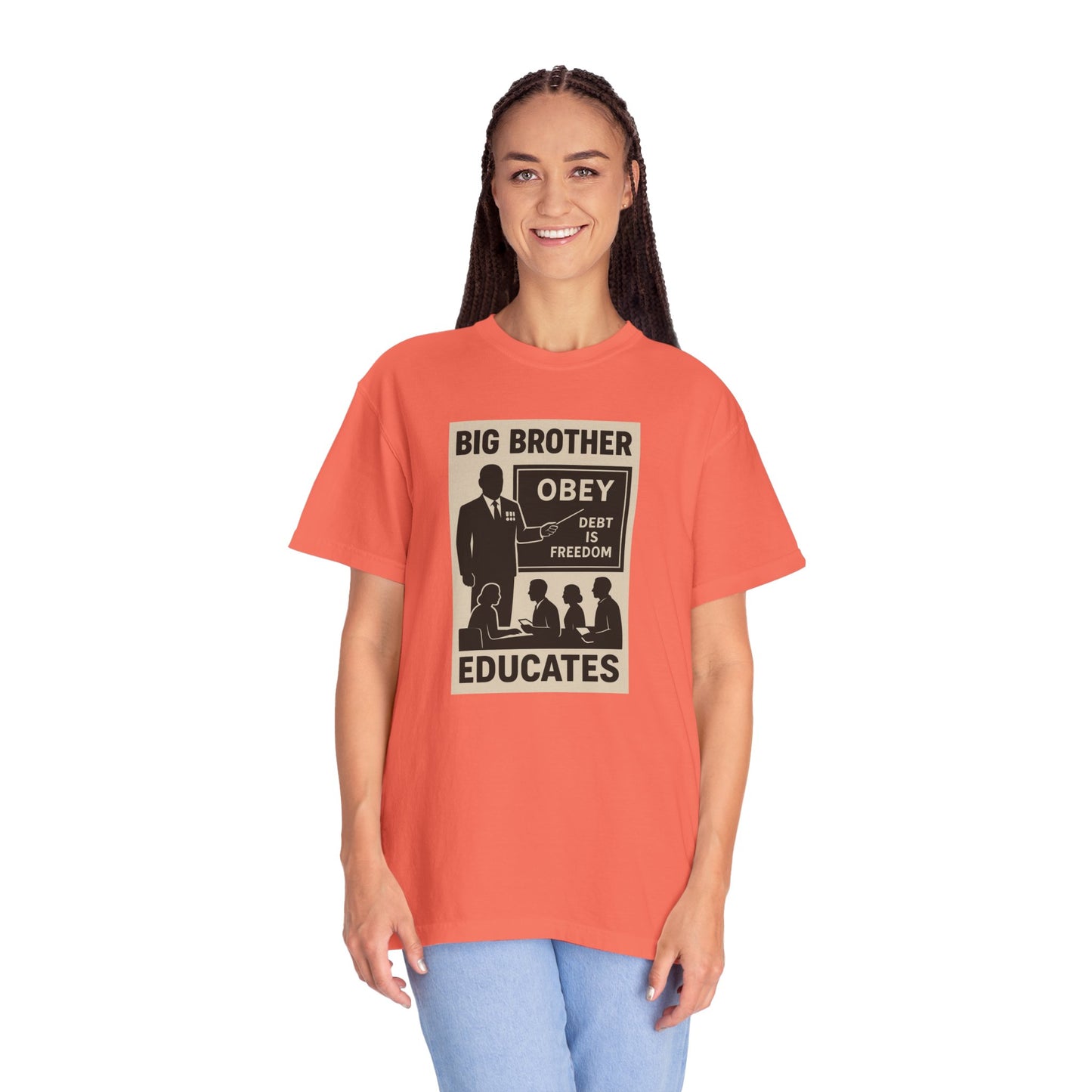 Big Brother T-Shirt, Unisex Graphic Tee, Vintage Protest Shirt, Political Statement Tee, Gift for Activists, Comfortable Everyday Wear