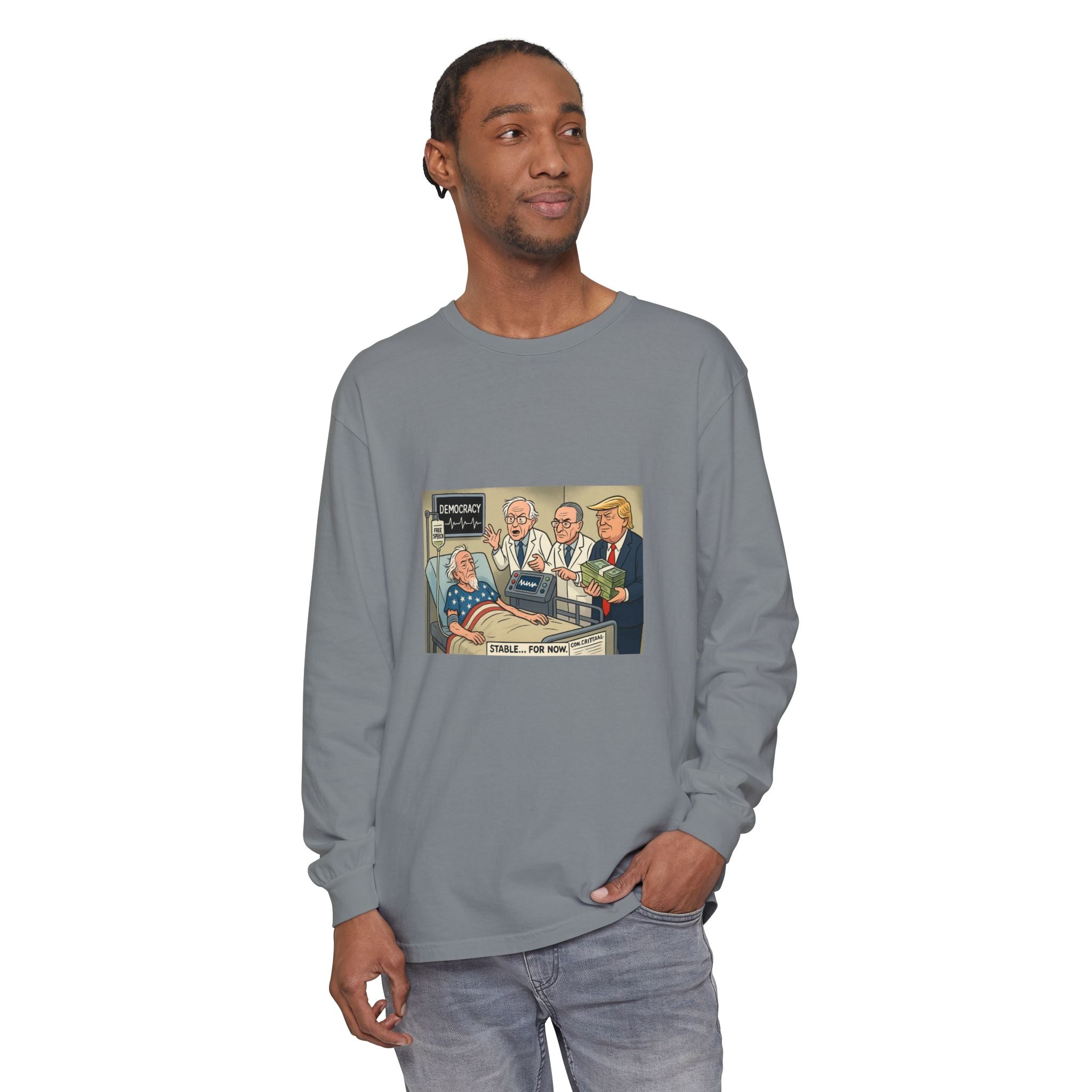 Humorous Long Sleeve T-Shirt for Casual Wear, Great Gift for Friends, Perfect for Birthdays, Holidays, Everyday Style