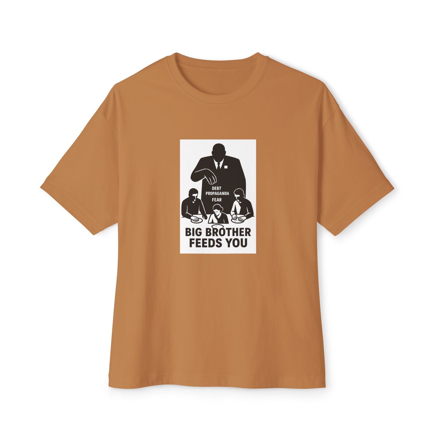 Unisex Oversized Boxy Tee - Fake News Veteran Tee, Casual Graphic T-Shirt, Streetwear, Gift for Friends, Unique Statement Shirt