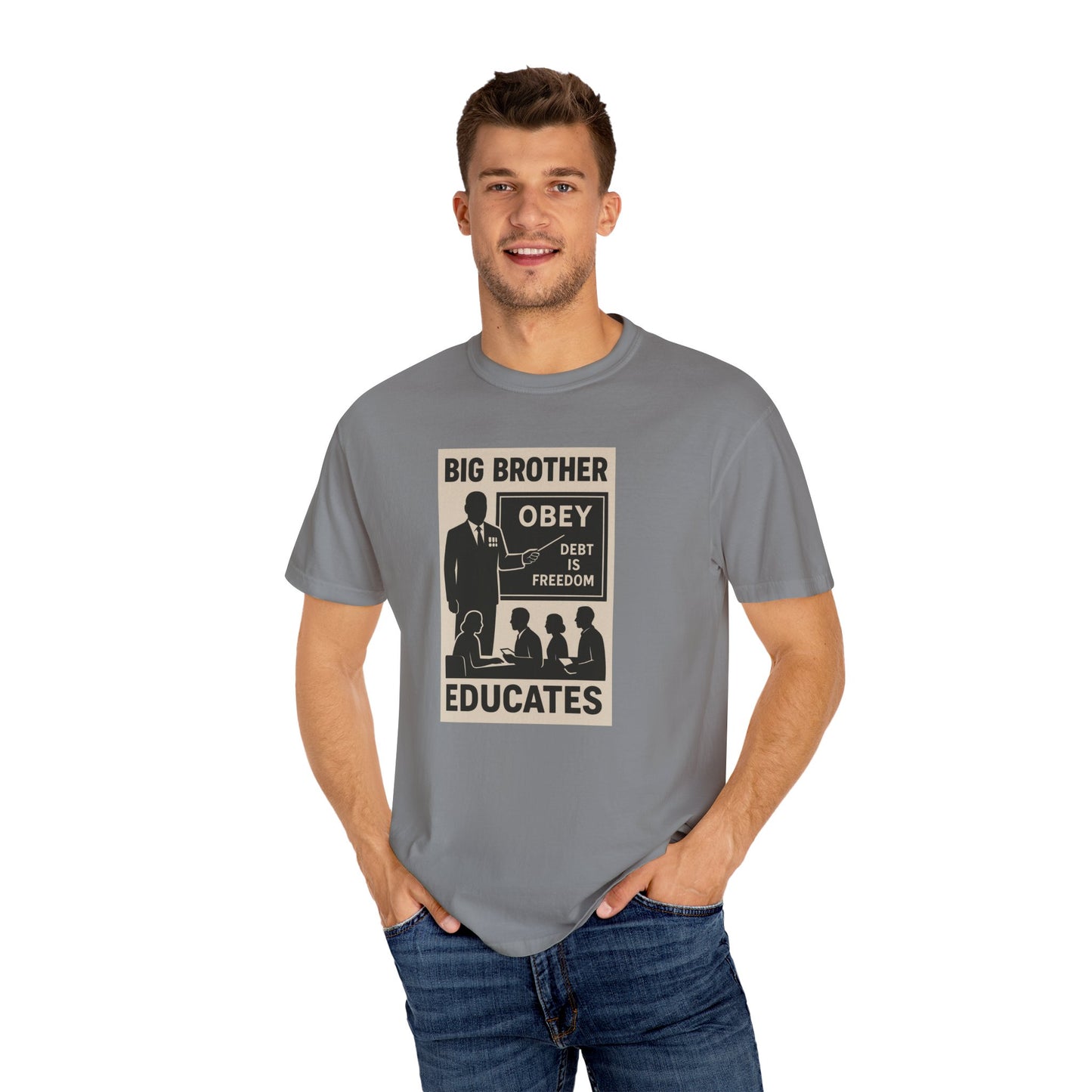 Big Brother T-Shirt, Unisex Graphic Tee, Vintage Protest Shirt, Political Statement Tee, Gift for Activists, Comfortable Everyday Wear