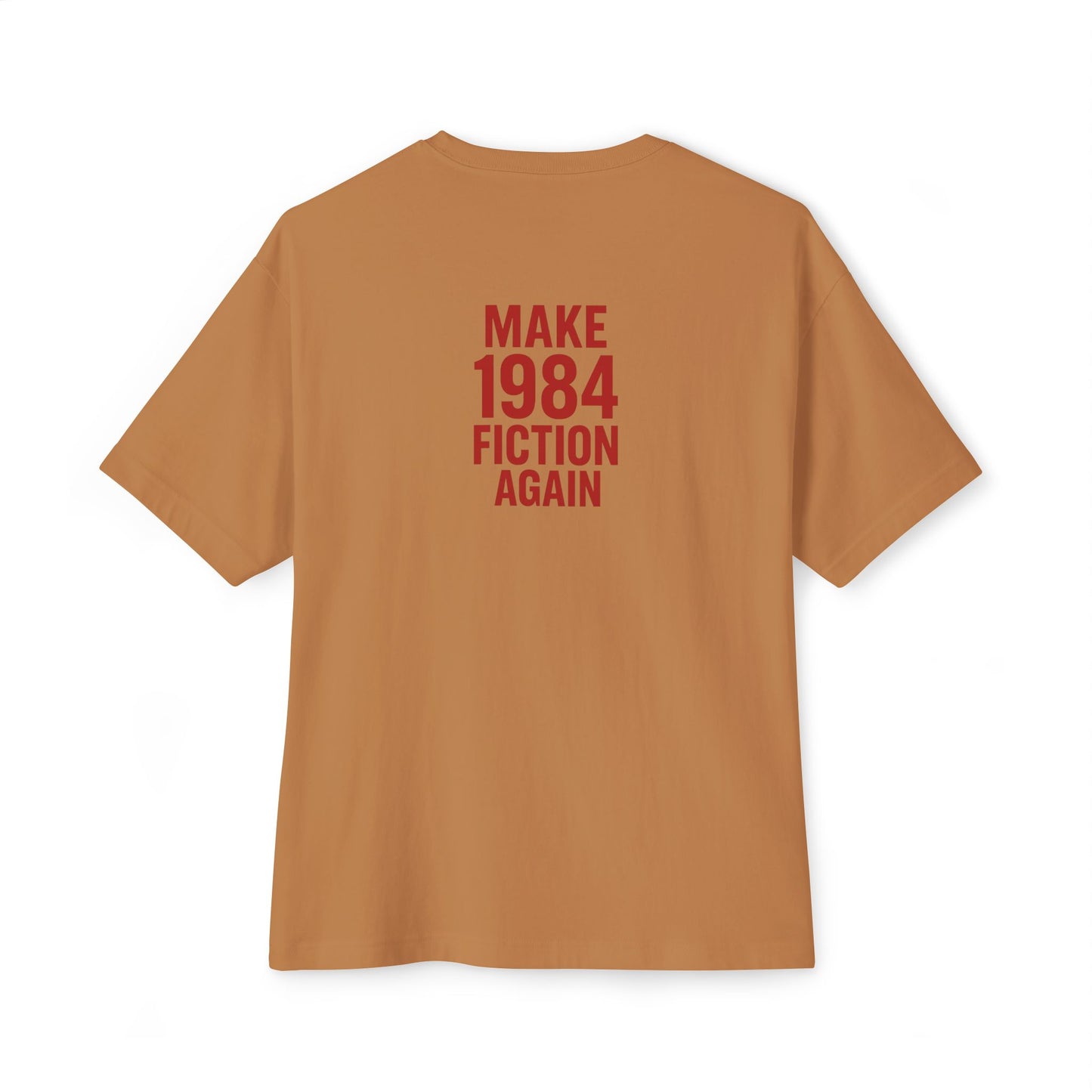 Unisex Oversized Boxy Tee - Fake News Veteran Tee, Casual Graphic T-Shirt, Streetwear, Gift for Friends, Unique Statement Shirt