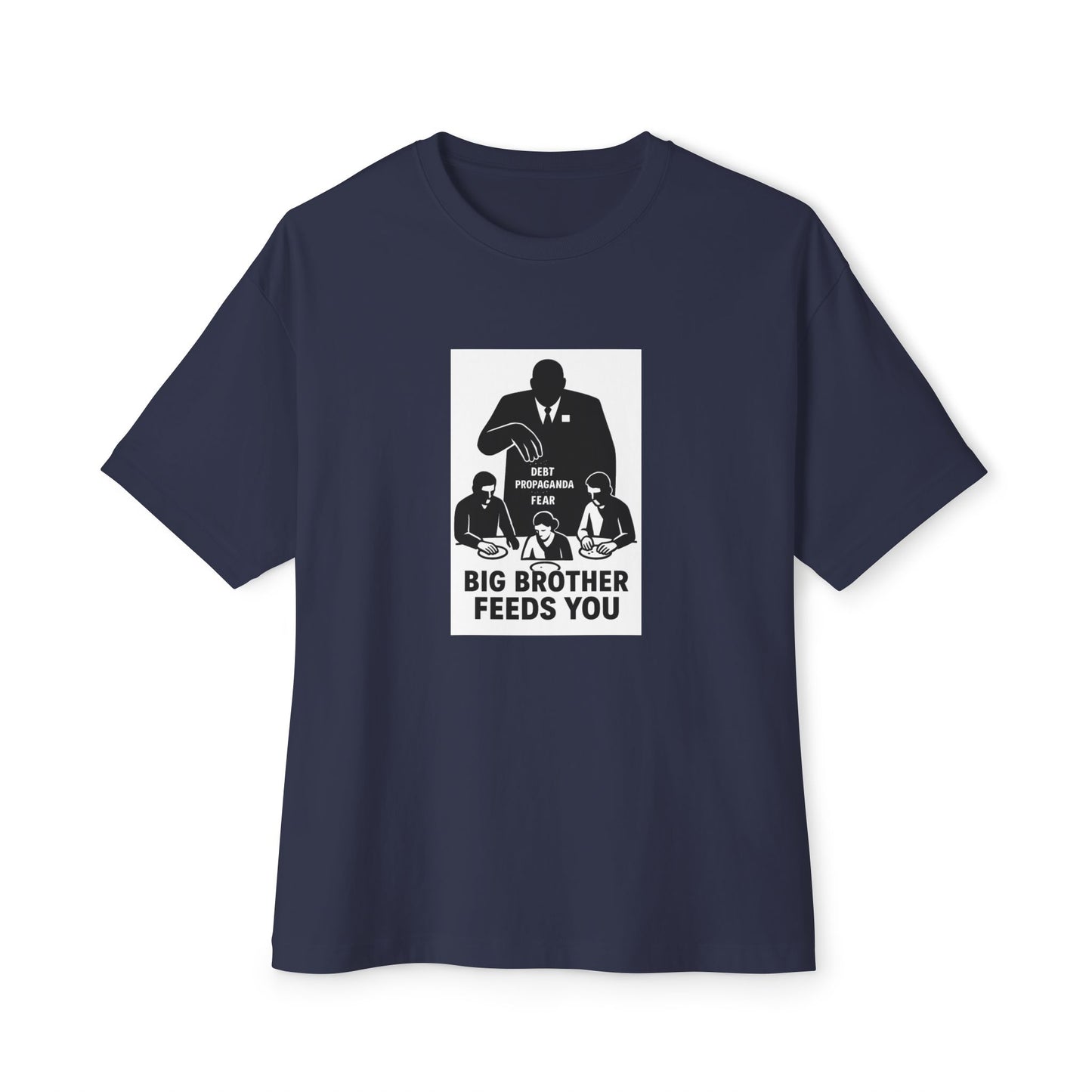 Unisex Oversized Boxy Tee - Fake News Veteran Tee, Casual Graphic T-Shirt, Streetwear, Gift for Friends, Unique Statement Shirt