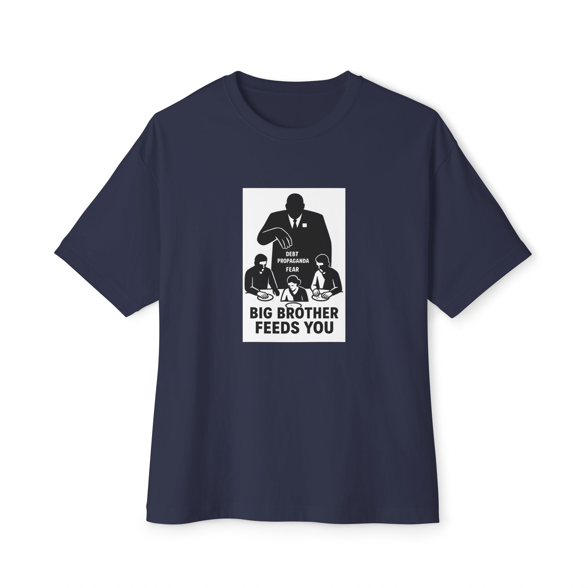 Unisex Oversized Boxy Tee - Fake News Veteran Tee, Casual Graphic T-Shirt, Streetwear, Gift for Friends, Unique Statement Shirt