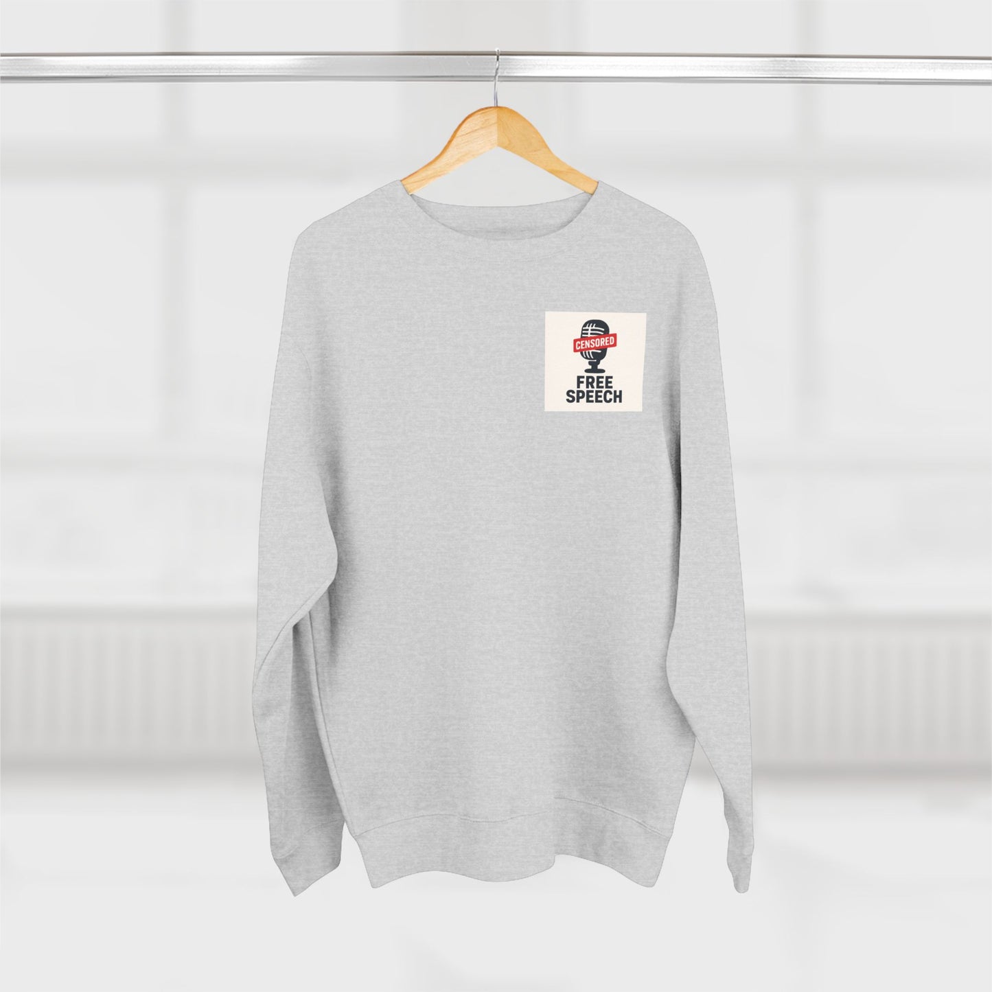 Clever & Bold Unisex Crewneck Sweatshirt, Trending Sweatshirt for Free Speech Advocates, Humor Apparel, Unique Gift Idea, Courtroom [...]