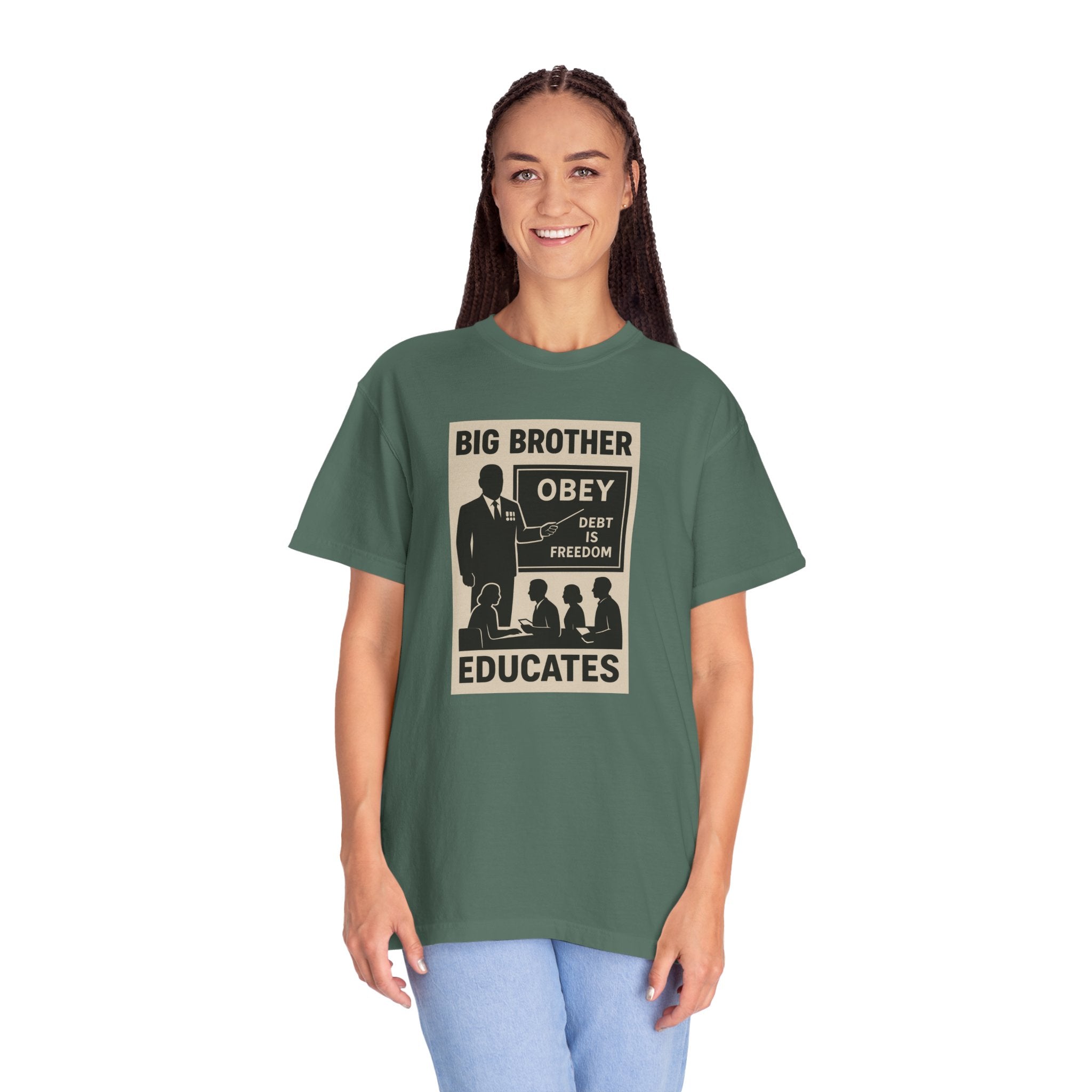 Big Brother T-Shirt, Unisex Graphic Tee, Vintage Protest Shirt, Political Statement Tee, Gift for Activists, Comfortable Everyday Wear