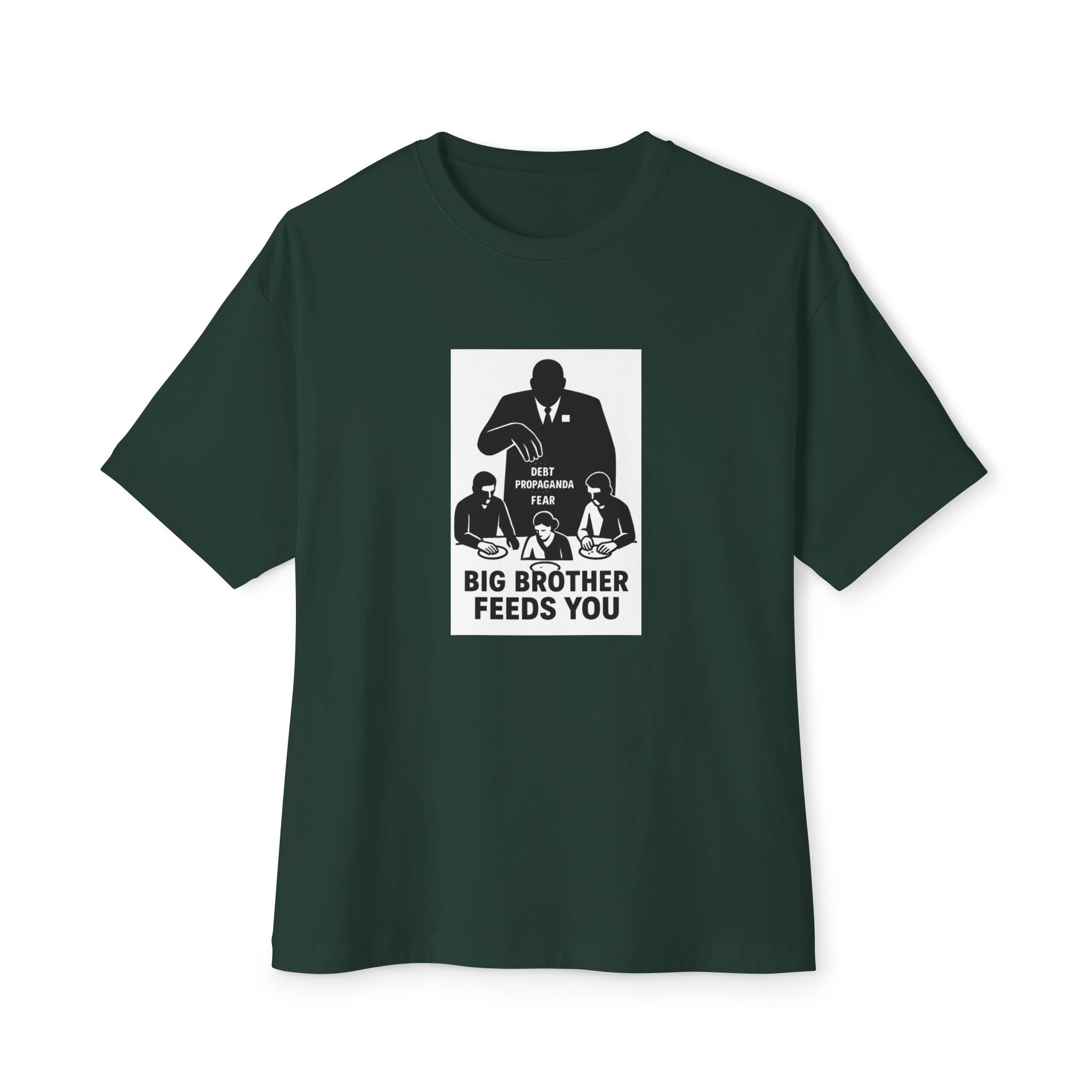 Unisex Oversized Boxy Tee - Fake News Veteran Tee, Casual Graphic T-Shirt, Streetwear, Gift for Friends, Unique Statement Shirt