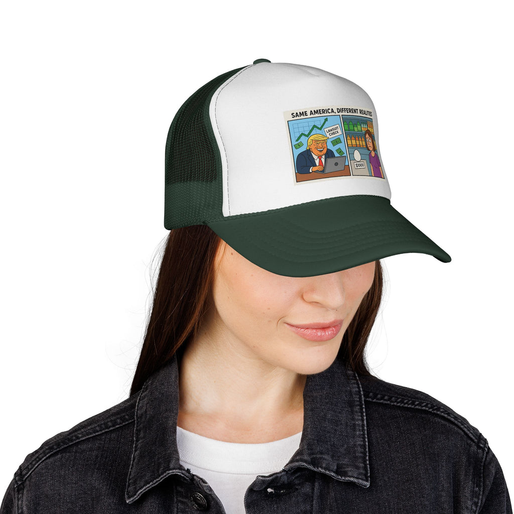 Funny Political Trucker Caps - Humorous Gift for Political Enthusiasts, Unique Accessories for Holidays, Birthday Gift, Casual Wear