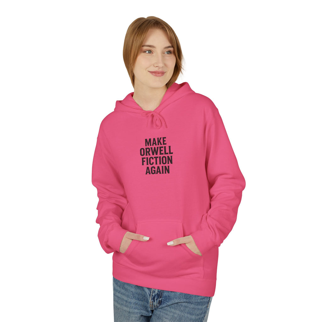 Orwell-Inspired Hoodie: Perfect for Book Lovers, Literary Gifts, Cozy Wear, Dystopian Vibes, Unique Statement Piece