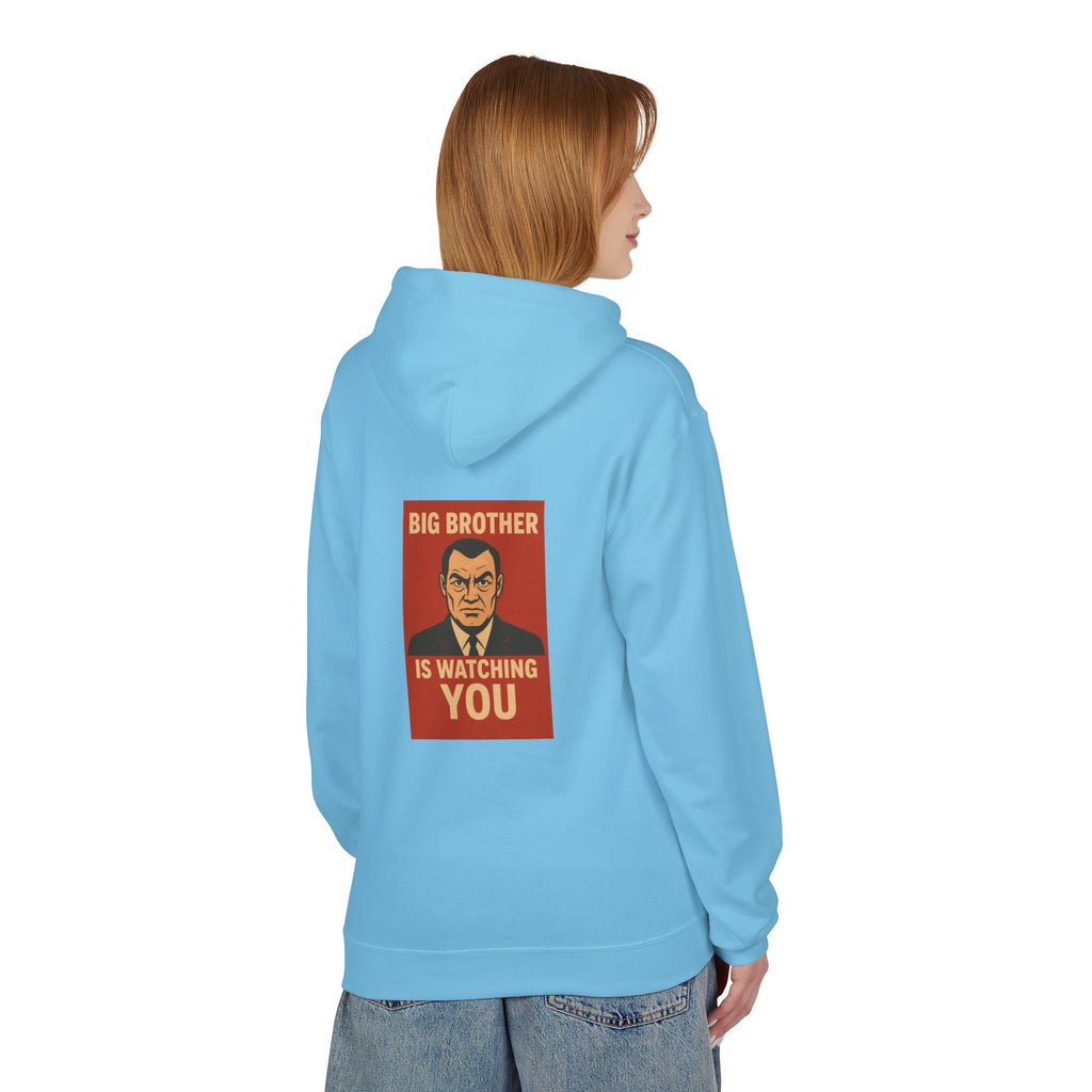 Orwell-Inspired Hoodie: Perfect for Book Lovers, Literary Gifts, Cozy Wear, Dystopian Vibes, Unique Statement Piece