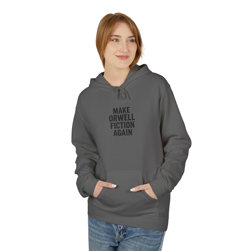 Orwell-Inspired Hoodie: Perfect for Book Lovers, Literary Gifts, Cozy Wear, Dystopian Vibes, Unique Statement Piece
