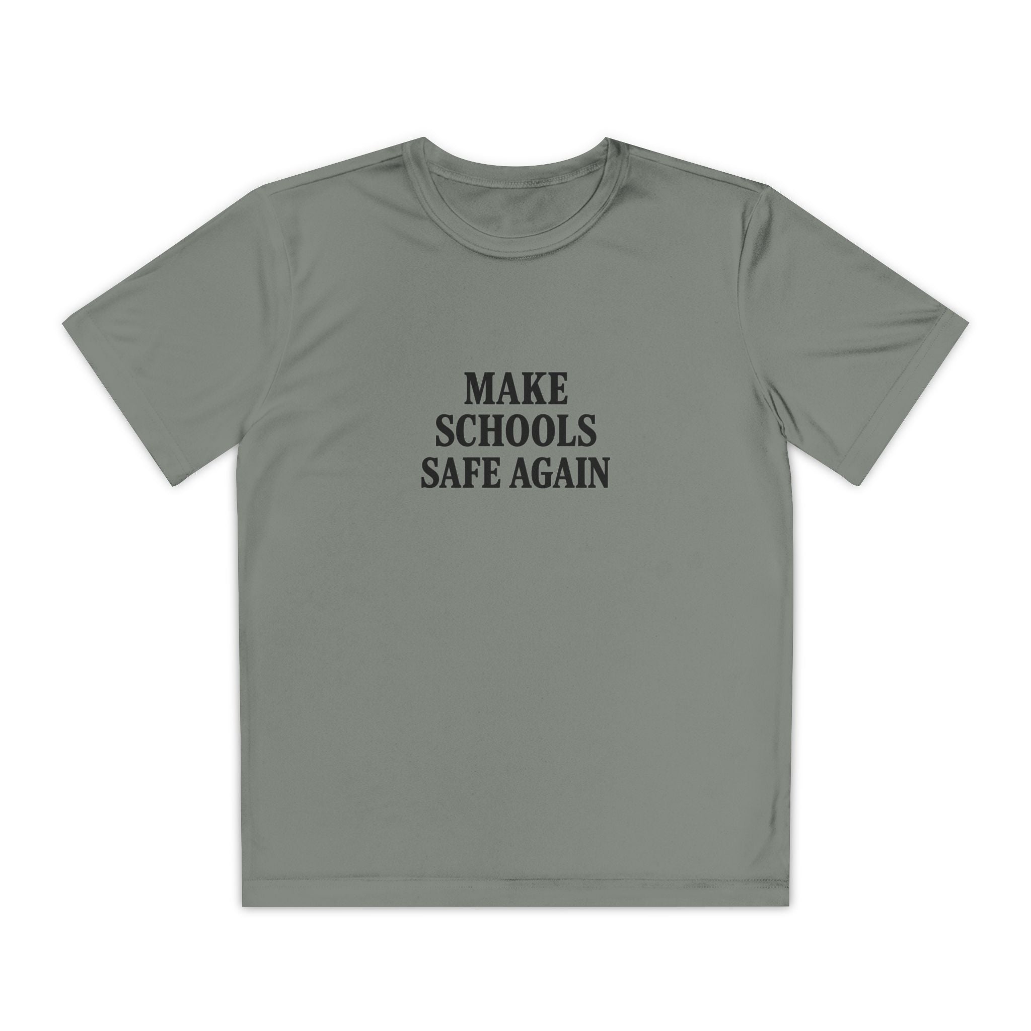 Youth Activist Tee, Make Schools Safe Again T-Shirt, Anti-Gun Violence Shirt, Empowerment Youth Apparel, School Safety Advocate Top