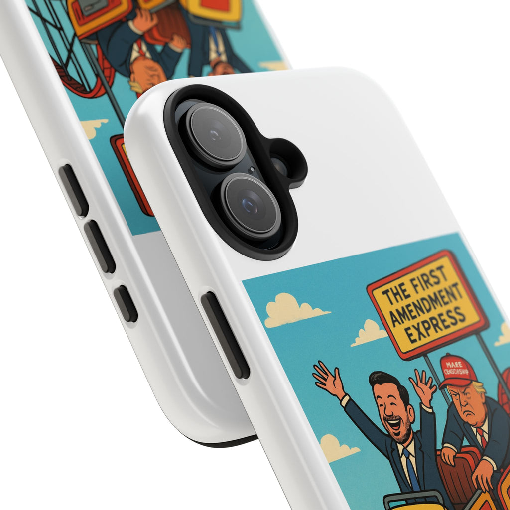 Humorous Roller Coaster Phone Case, Tough Phone Case for Fun-Loving Adults, Gifts for Theme Park Enthusiasts, Unique Tech Accessories, [...]