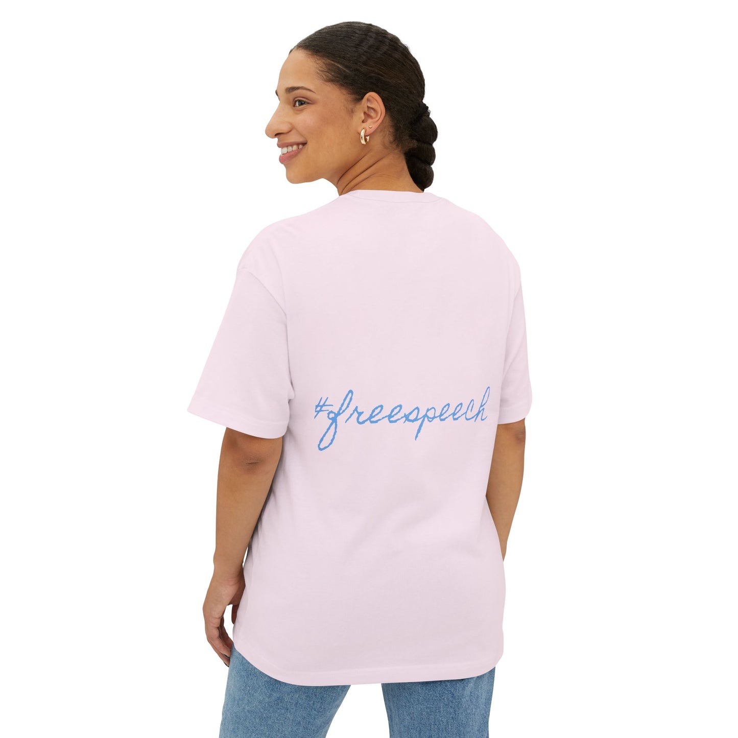 political humor Unisex Oversized Boxy Tee