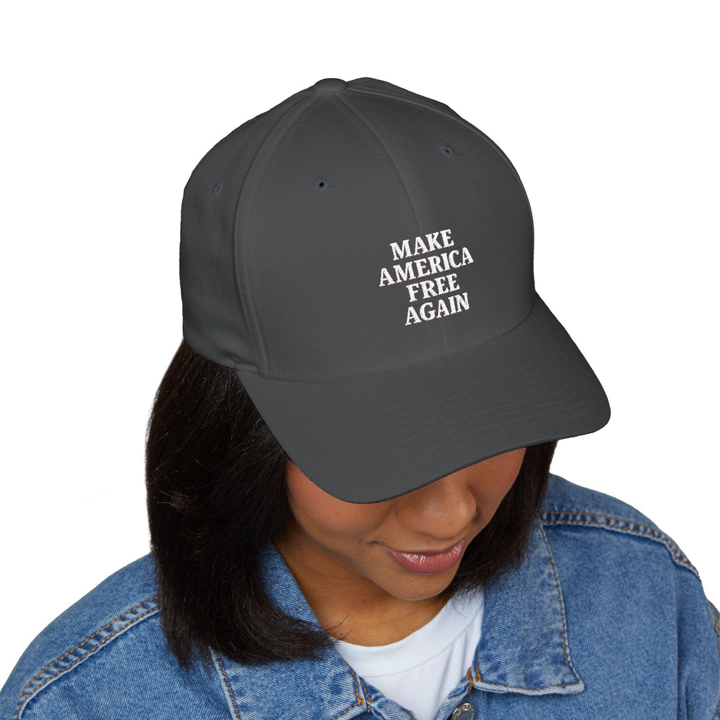 Embroidered Baseball Cap - Make America Free Again, Adjustable Hat for Events, Gifts, Outdoor Activities, Fashion