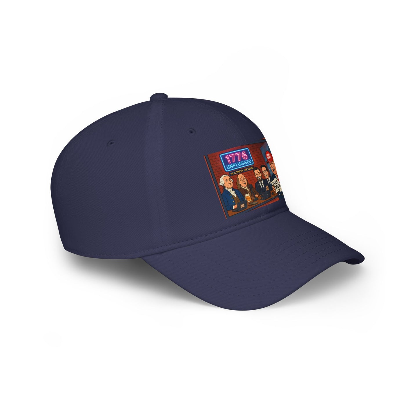 Patriotic Fan Baseball Cap, Unplugged Cap for Sports Events, Great for Gifts, Fourth of July, Outdoor Activities, Casual Wear