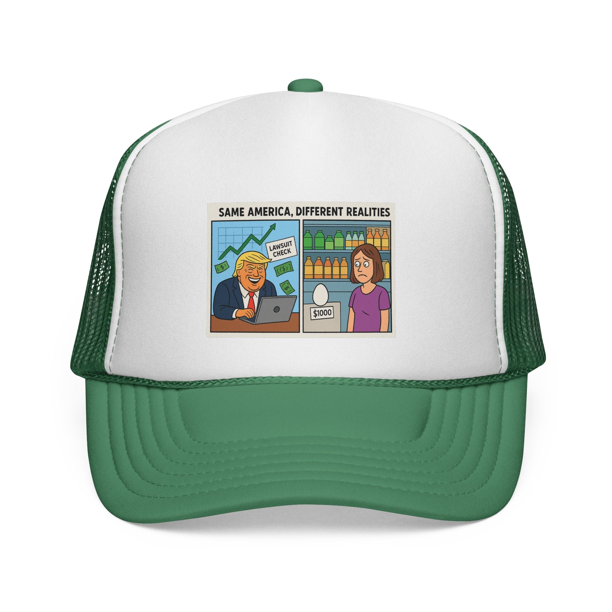 Funny Political Trucker Caps - Humorous Gift for Political Enthusiasts, Unique Accessories for Holidays, Birthday Gift, Casual Wear