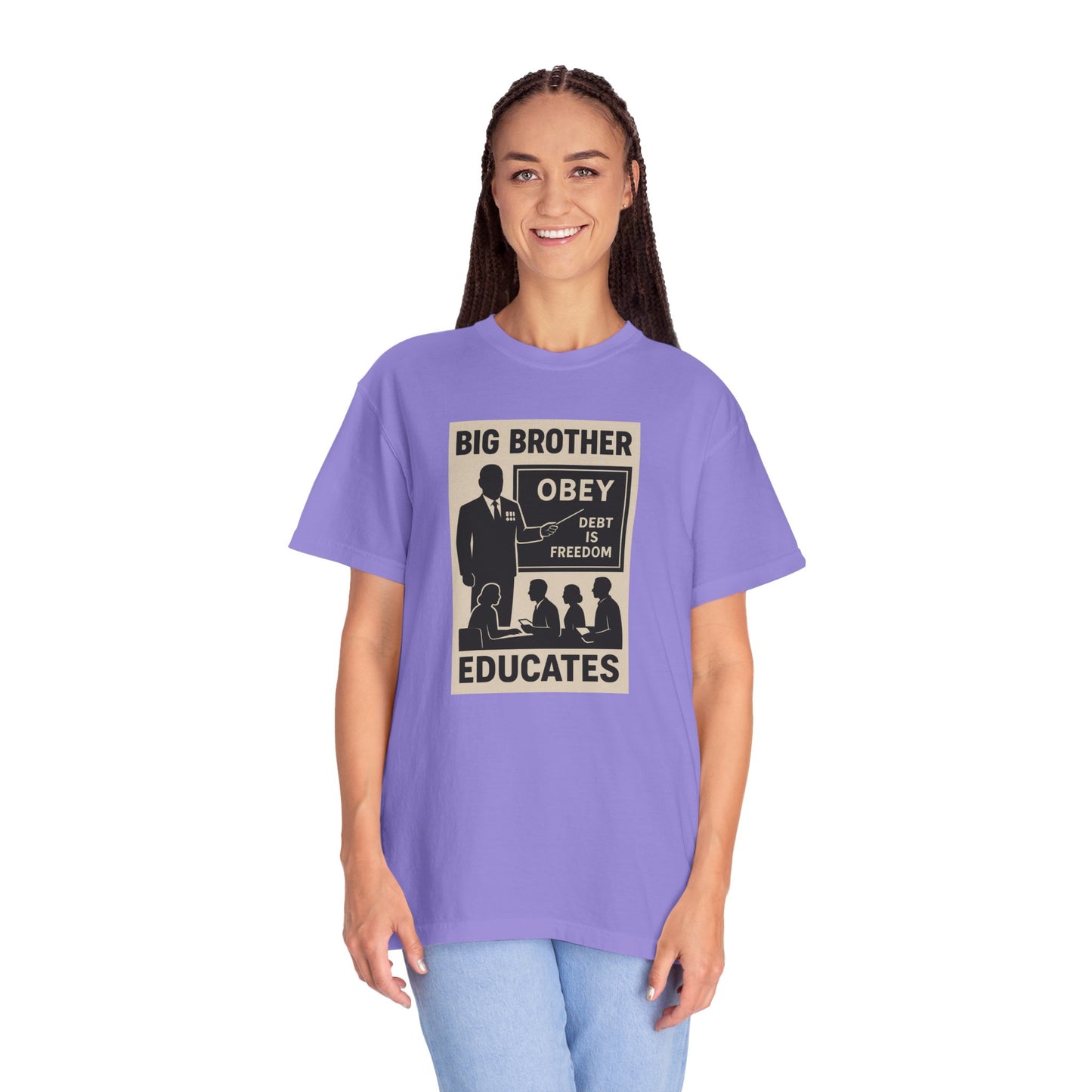 Big Brother T-Shirt, Unisex Graphic Tee, Vintage Protest Shirt, Political Statement Tee, Gift for Activists, Comfortable Everyday Wear