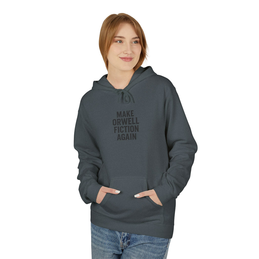 Orwell-Inspired Hoodie: Perfect for Book Lovers, Literary Gifts, Cozy Wear, Dystopian Vibes, Unique Statement Piece