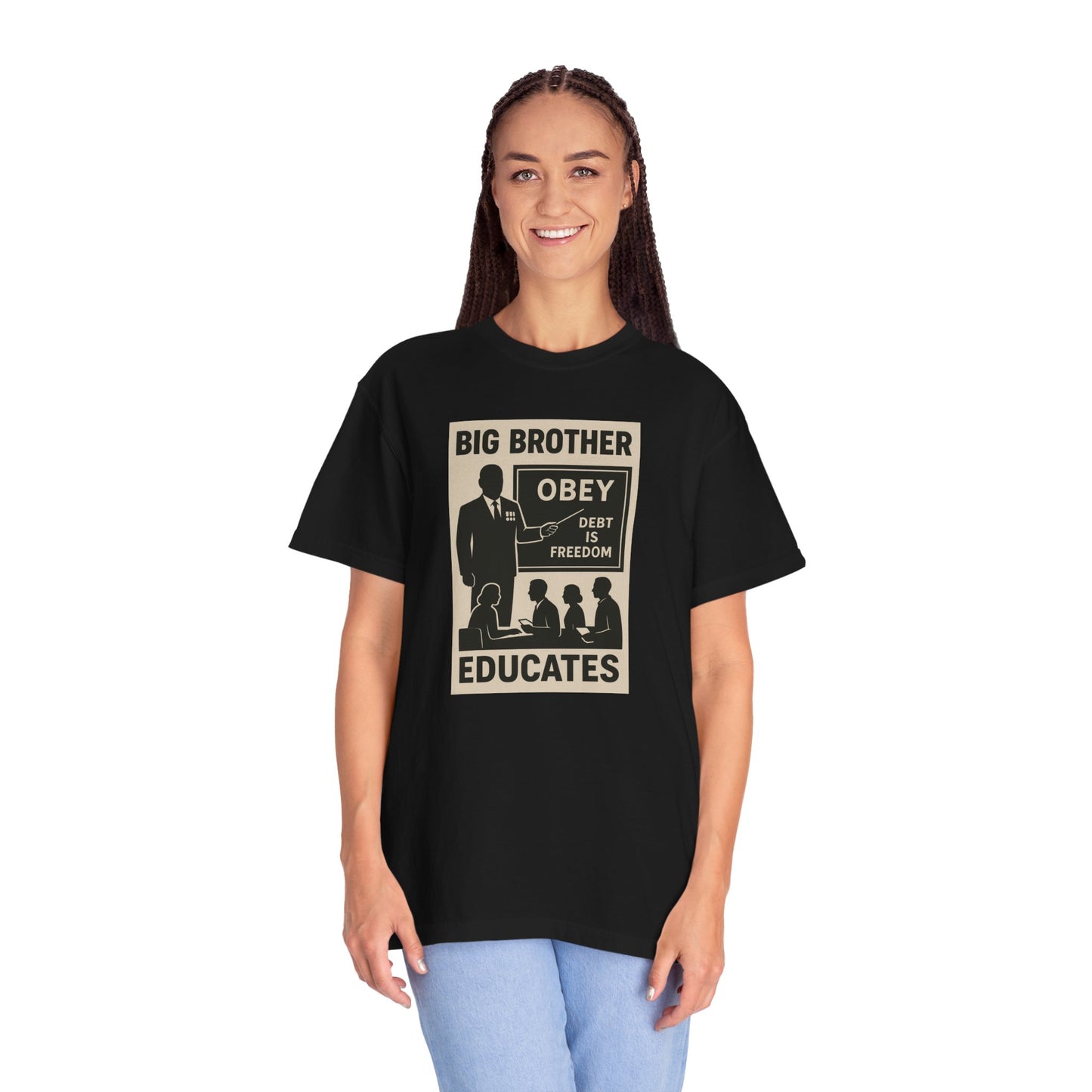 Big Brother T-Shirt, Unisex Graphic Tee, Vintage Protest Shirt, Political Statement Tee, Gift for Activists, Comfortable Everyday Wear