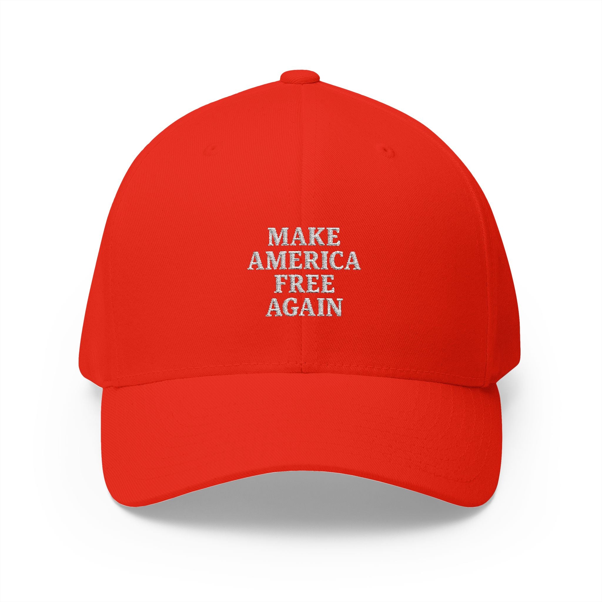 Embroidered Baseball Cap - Make America Free Again, Adjustable Hat for Events, Gifts, Outdoor Activities, Fashion