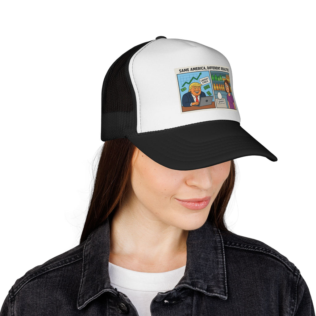 Funny Political Trucker Caps - Humorous Gift for Political Enthusiasts, Unique Accessories for Holidays, Birthday Gift, Casual Wear