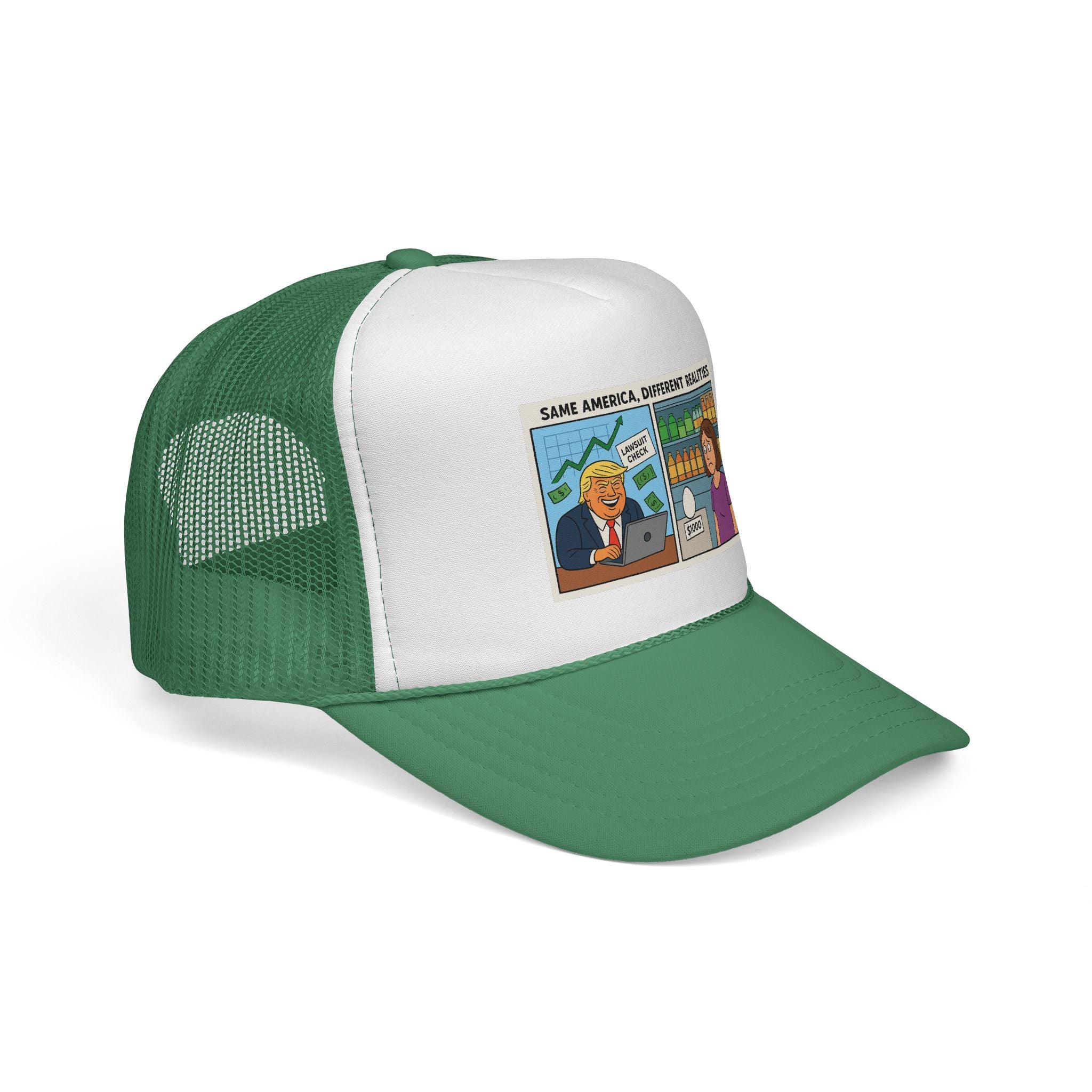Funny Political Trucker Caps - Humorous Gift for Political Enthusiasts, Unique Accessories for Holidays, Birthday Gift, Casual Wear