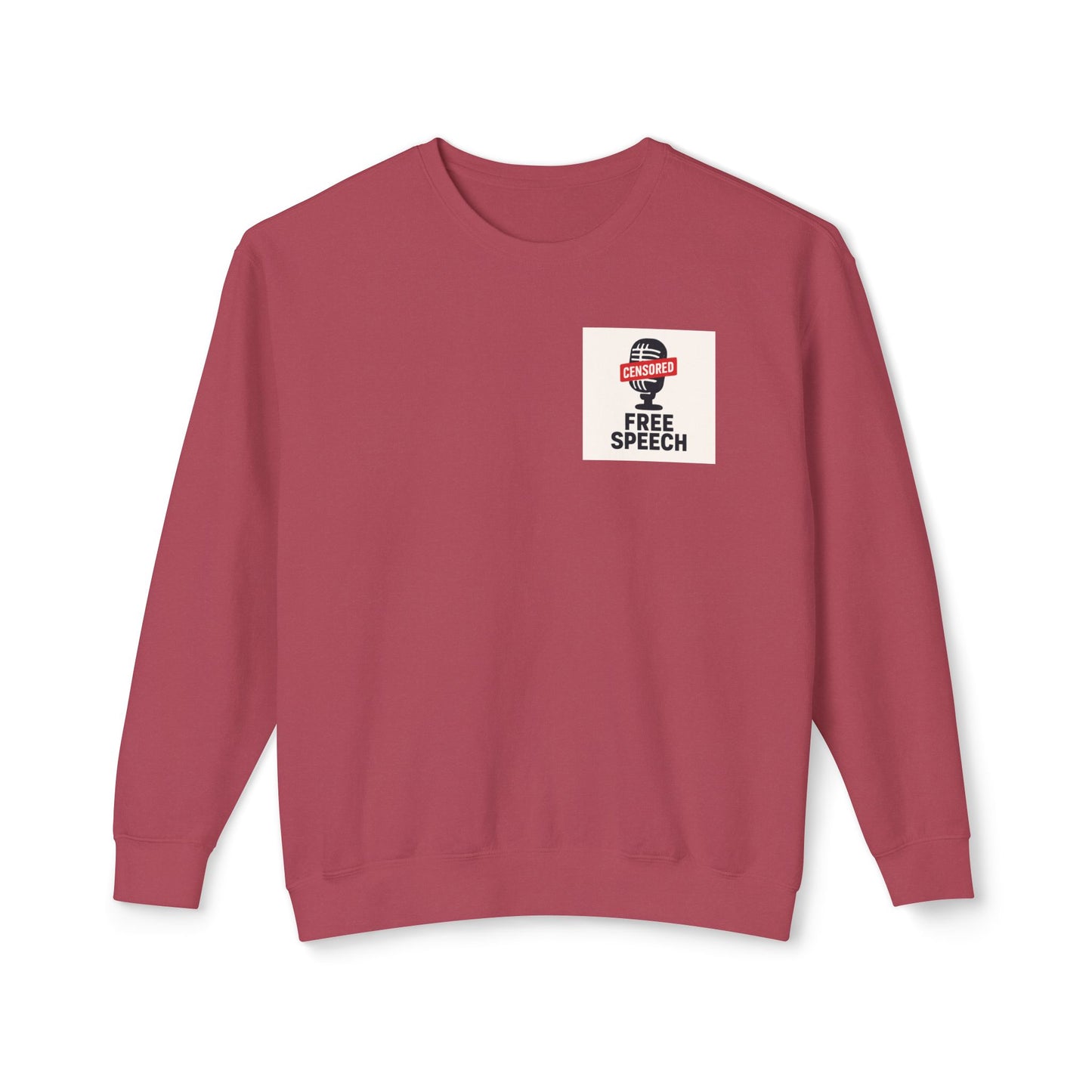 Trump-Inspired Unisex Lightweight Crewneck Sweatshirt, Funny Gift for Dad, Graphic Sweatshirt, Casual Wear, Political Apparel