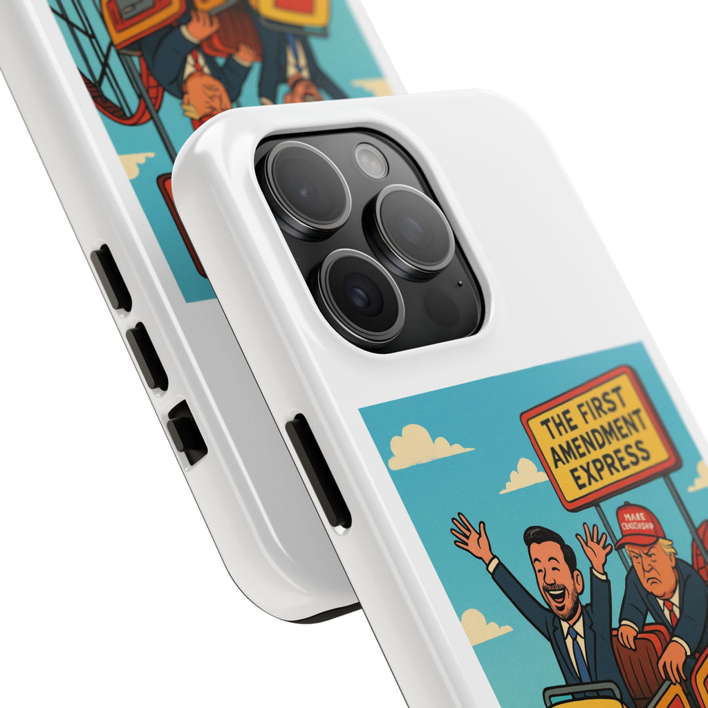 Humorous Roller Coaster Phone Case, Tough Phone Case for Fun-Loving Adults, Gifts for Theme Park Enthusiasts, Unique Tech Accessories, [...]