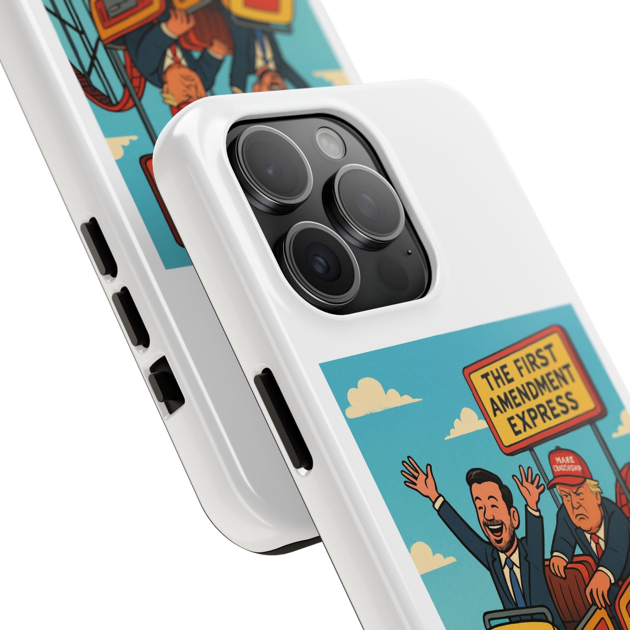 Humorous Roller Coaster Phone Case, Tough Phone Case for Fun-Loving Adults, Gifts for Theme Park Enthusiasts, Unique Tech Accessories, [...]