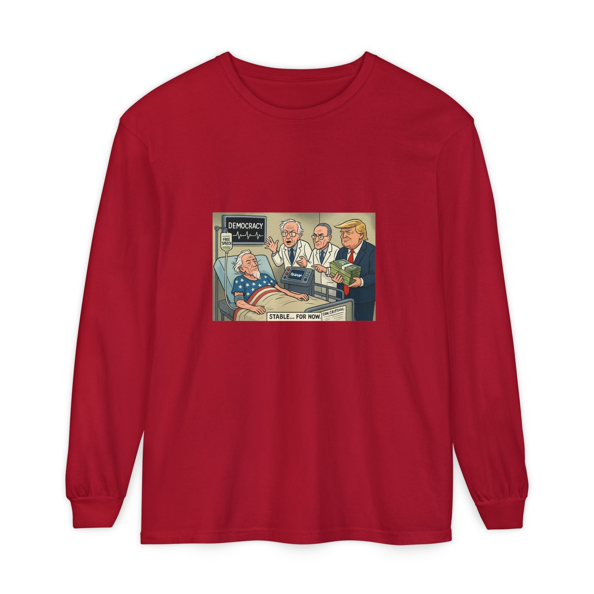 Humorous Long Sleeve T-Shirt for Casual Wear, Great Gift for Friends, Perfect for Birthdays, Holidays, Everyday Style