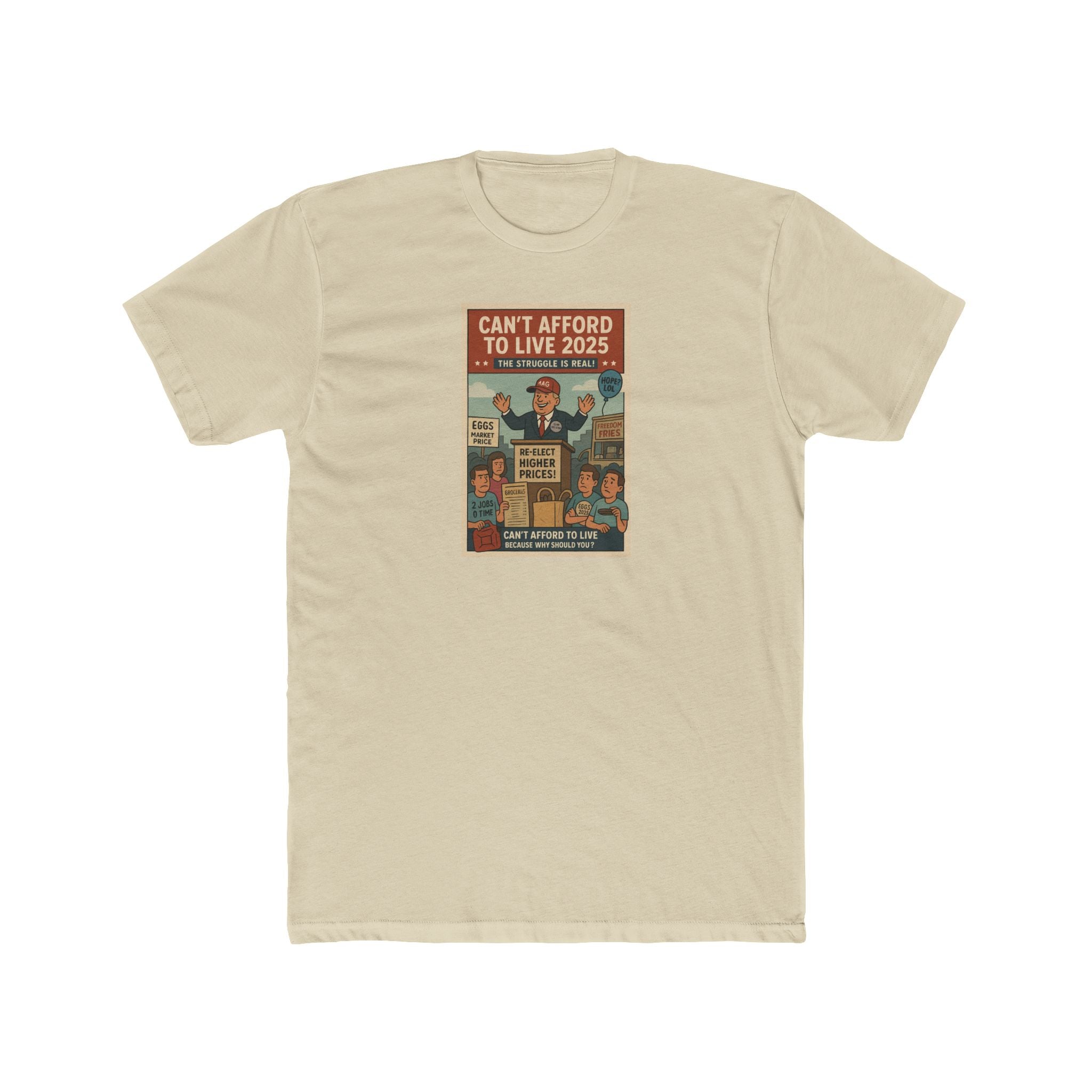 Protest Themed Unisex Crew Tee | 2025 Activism Shirt, Graphic Tee for Social Justice, Casual Wear, Gift for Advocates