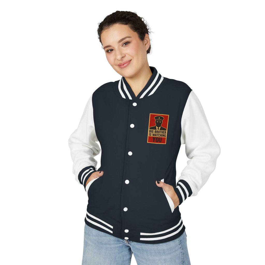 Unisex Heavyweight Letterman Jacket: Retro Style, Cozy Layer, Perfect for Game Day, Gift for Sports Fans, Streetwear Essentials