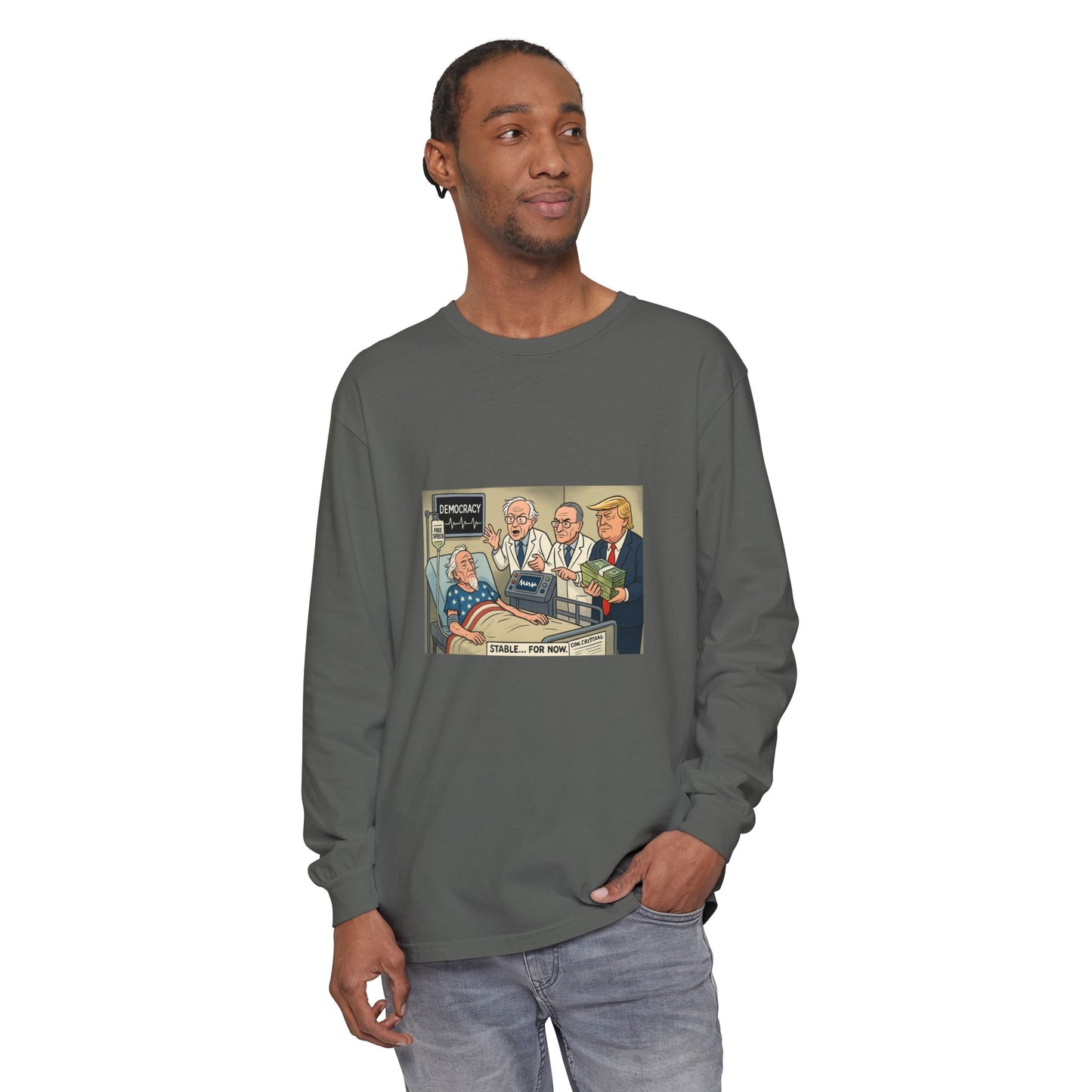 Humorous Long Sleeve T-Shirt for Casual Wear, Great Gift for Friends, Perfect for Birthdays, Holidays, Everyday Style