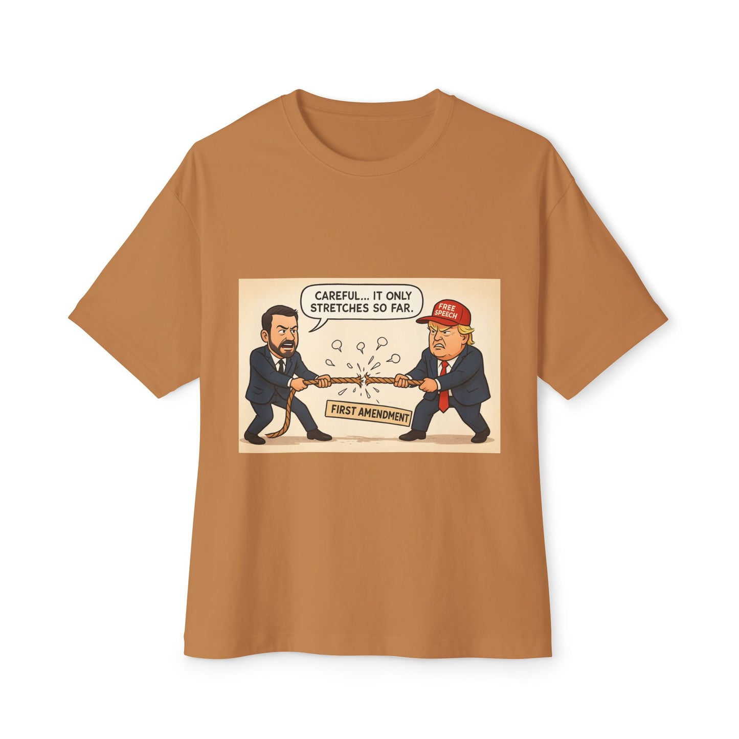 political humor Unisex Oversized Boxy Tee