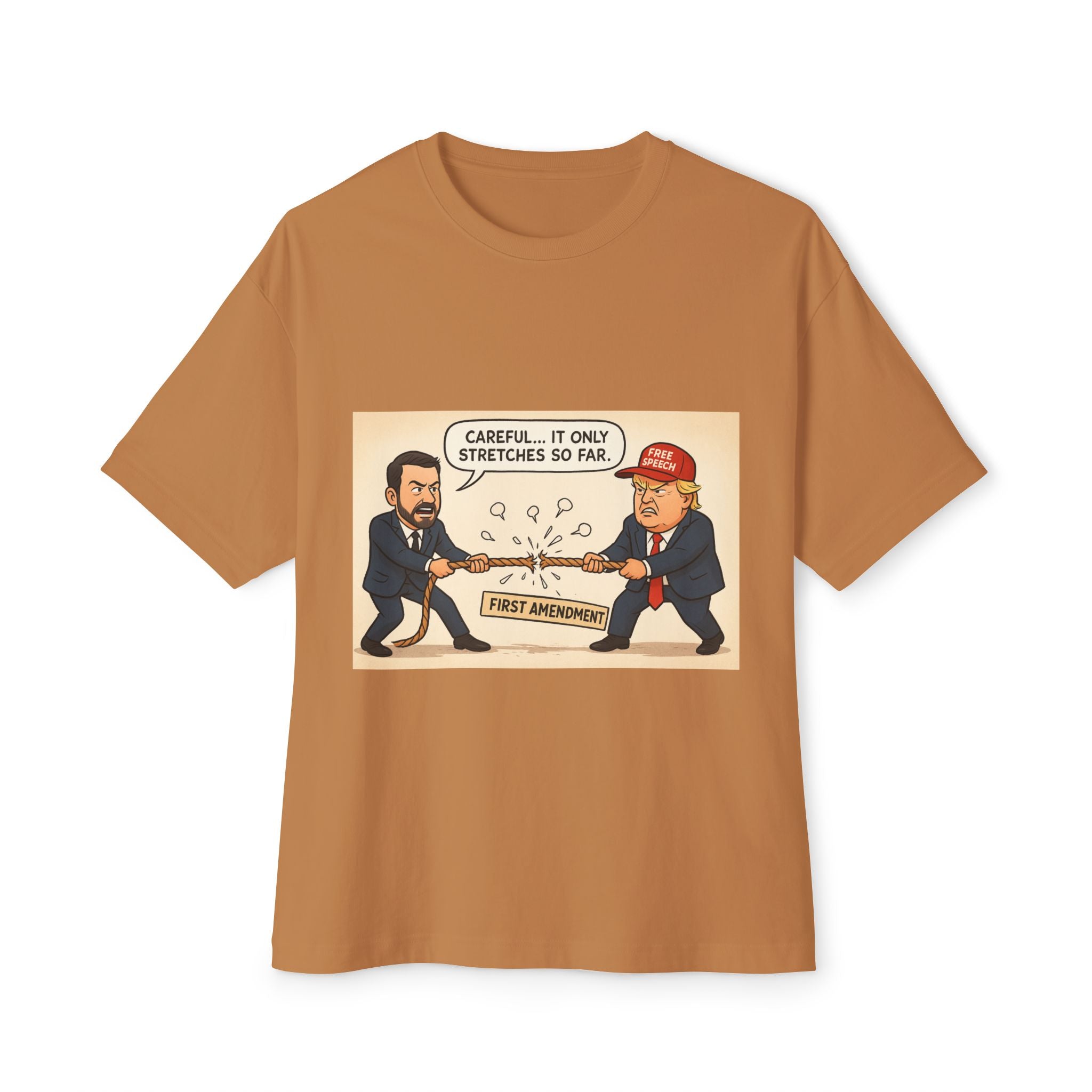 political humor Unisex Oversized Boxy Tee