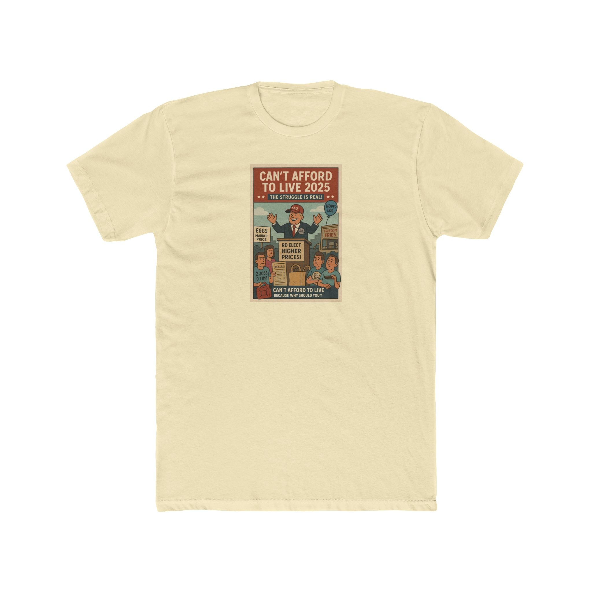 Protest Themed Unisex Crew Tee | 2025 Activism Shirt, Graphic Tee for Social Justice, Casual Wear, Gift for Advocates