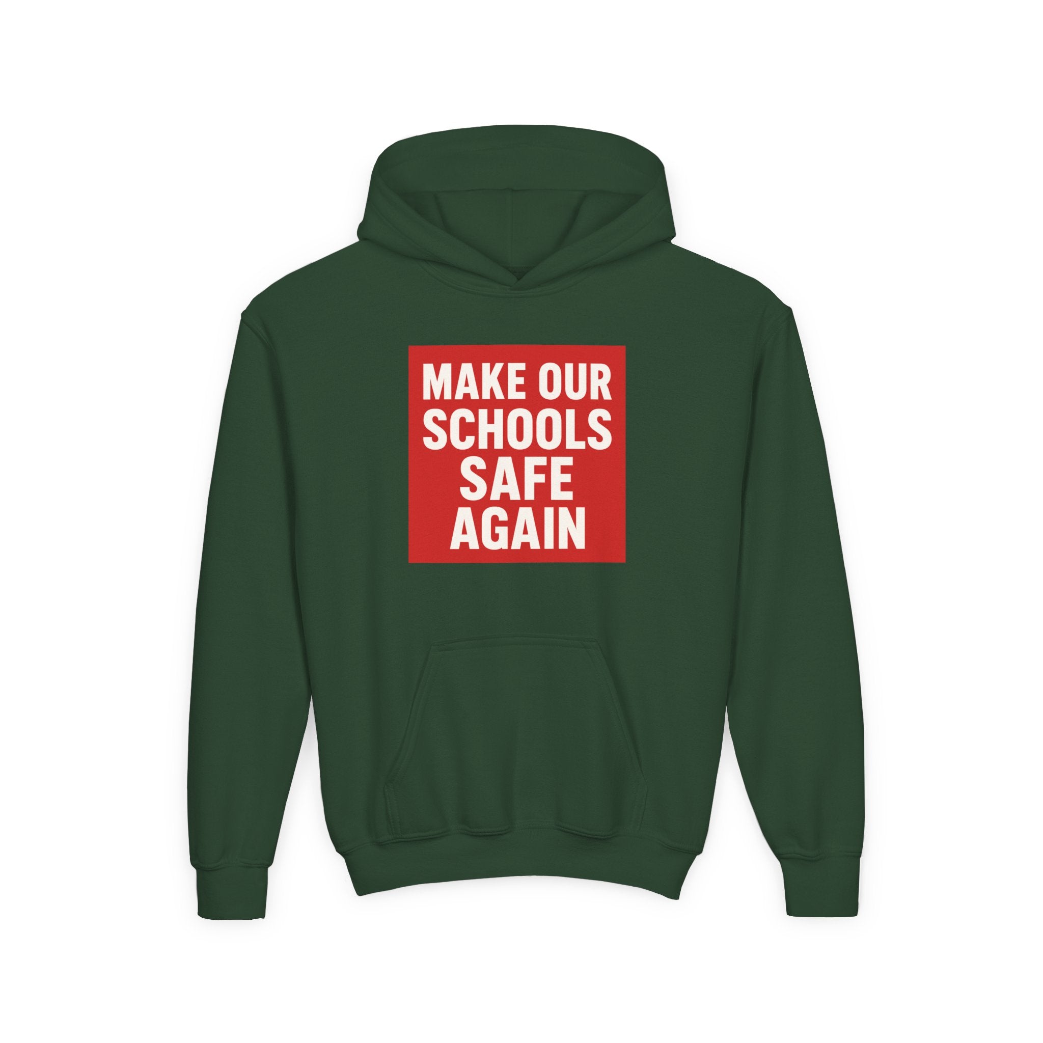Youth Advocacy Hoodie: Make Our Schools Safe Again, Youth Sweatshirt, Comfortable Hoodie for Change, School Spirit Wear, Youth [...]