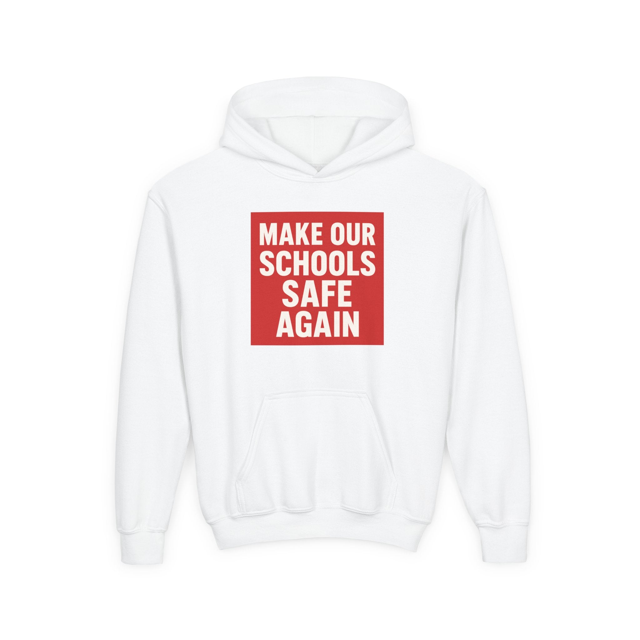 Youth Advocacy Hoodie: Make Our Schools Safe Again, Youth Sweatshirt, Comfortable Hoodie for Change, School Spirit Wear, Youth [...]