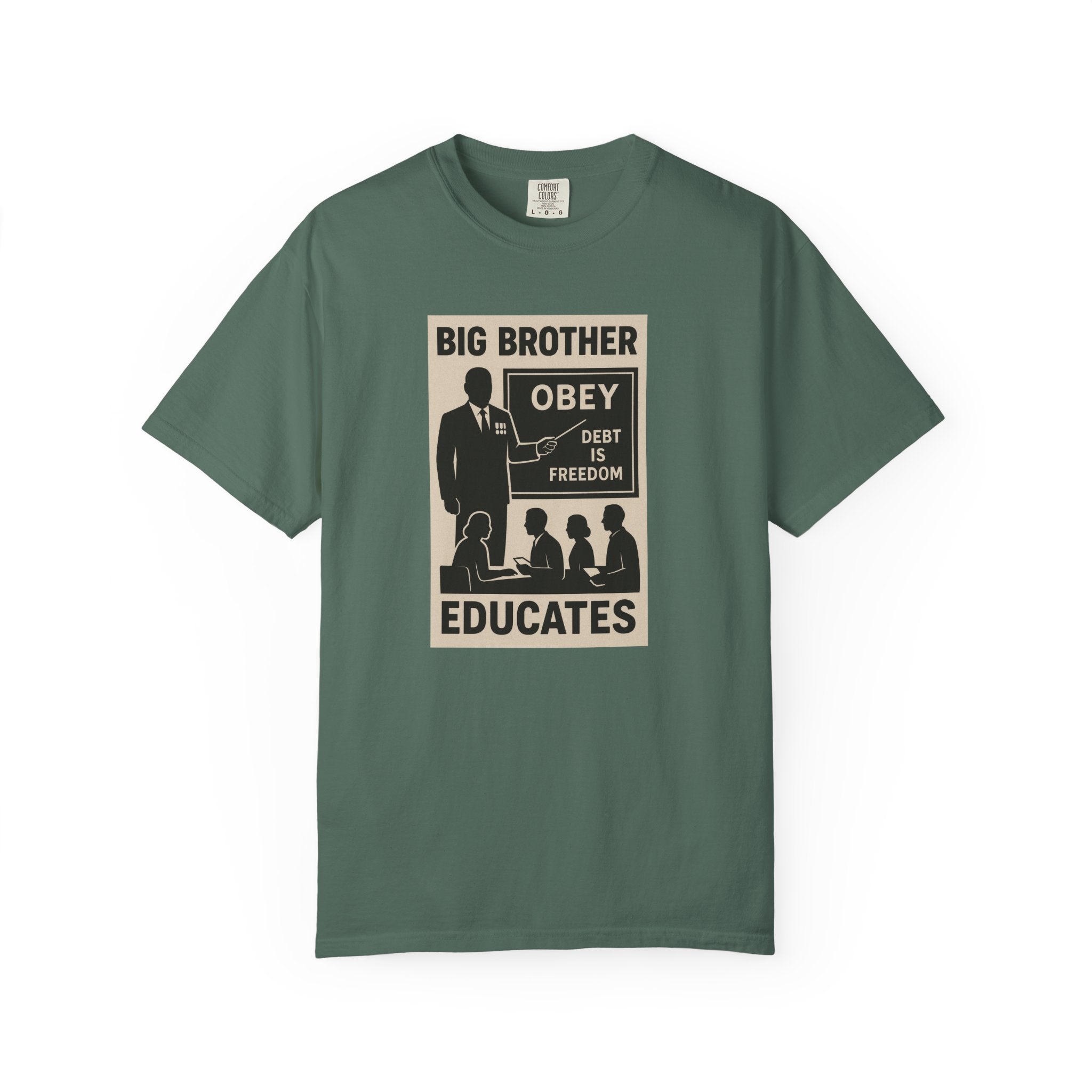 Big Brother T-Shirt, Unisex Graphic Tee, Vintage Protest Shirt, Political Statement Tee, Gift for Activists, Comfortable Everyday Wear