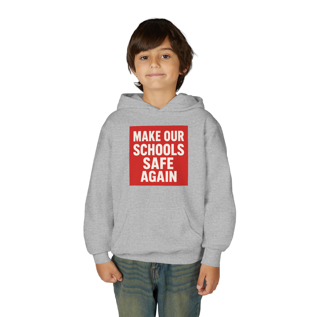 Youth Advocacy Hoodie: Make Our Schools Safe Again, Youth Sweatshirt, Comfortable Hoodie for Change, School Spirit Wear, Youth [...]