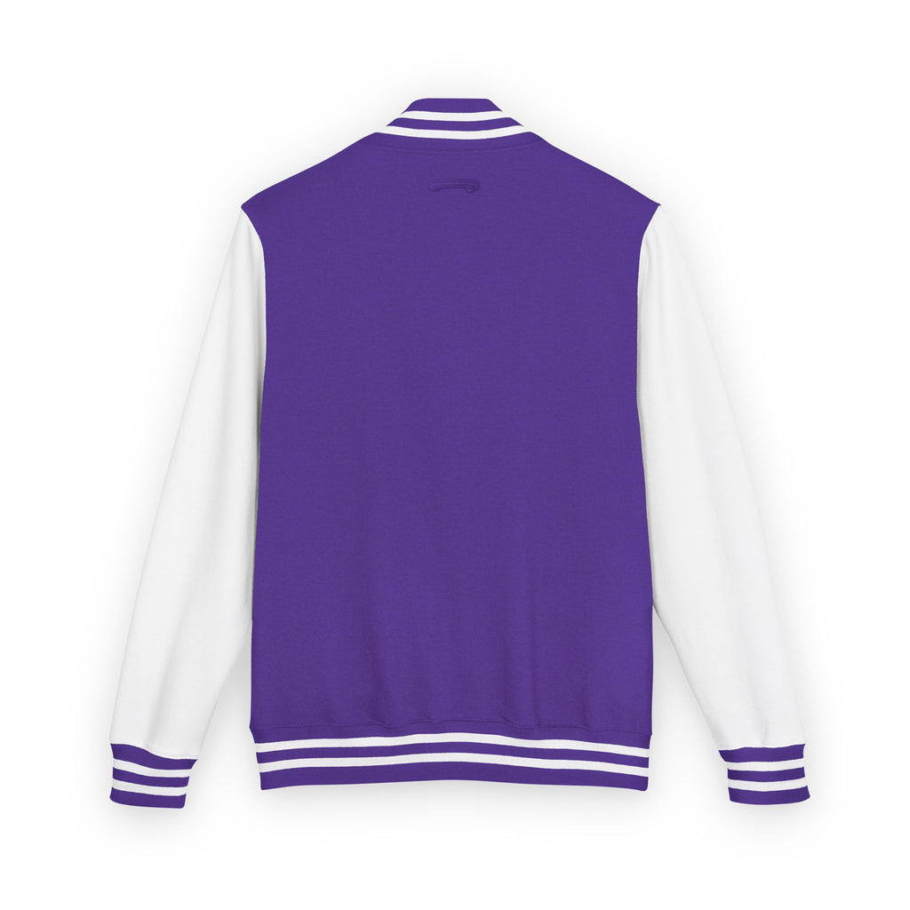 Unisex Heavyweight Letterman Jacket: Retro Style, Cozy Layer, Perfect for Game Day, Gift for Sports Fans, Streetwear Essentials