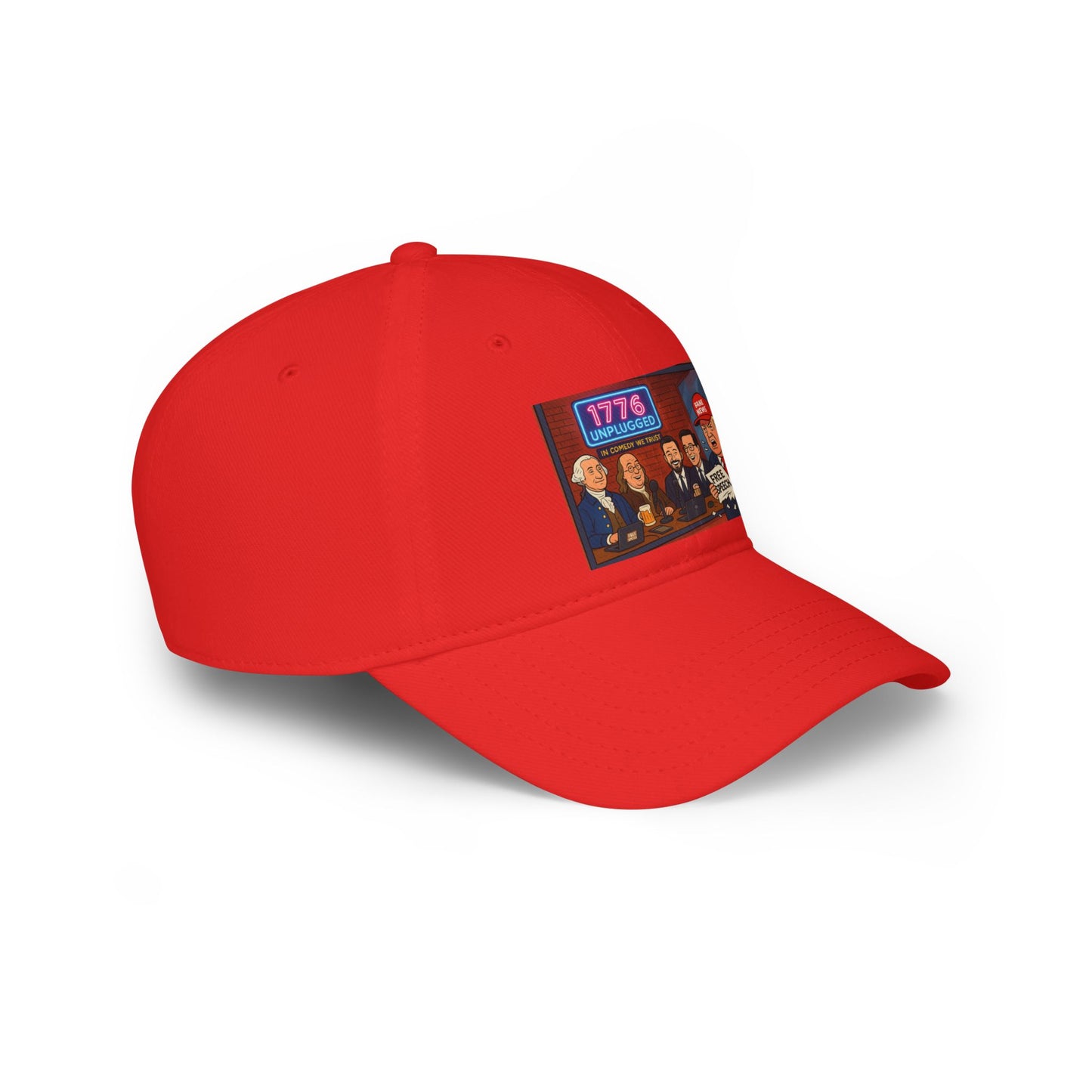 Patriotic Fan Baseball Cap, Unplugged Cap for Sports Events, Great for Gifts, Fourth of July, Outdoor Activities, Casual Wear