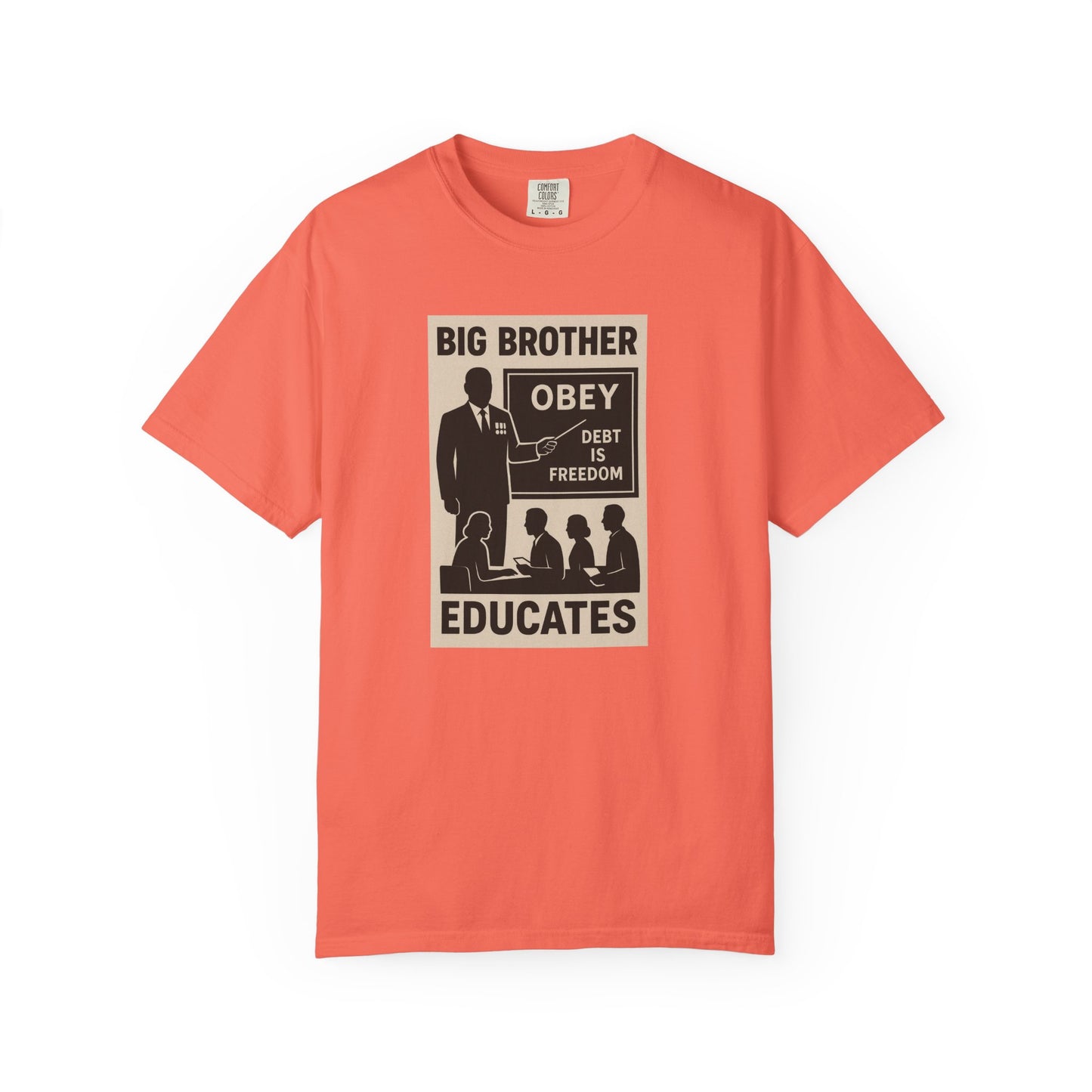 Big Brother T-Shirt, Unisex Graphic Tee, Vintage Protest Shirt, Political Statement Tee, Gift for Activists, Comfortable Everyday Wear