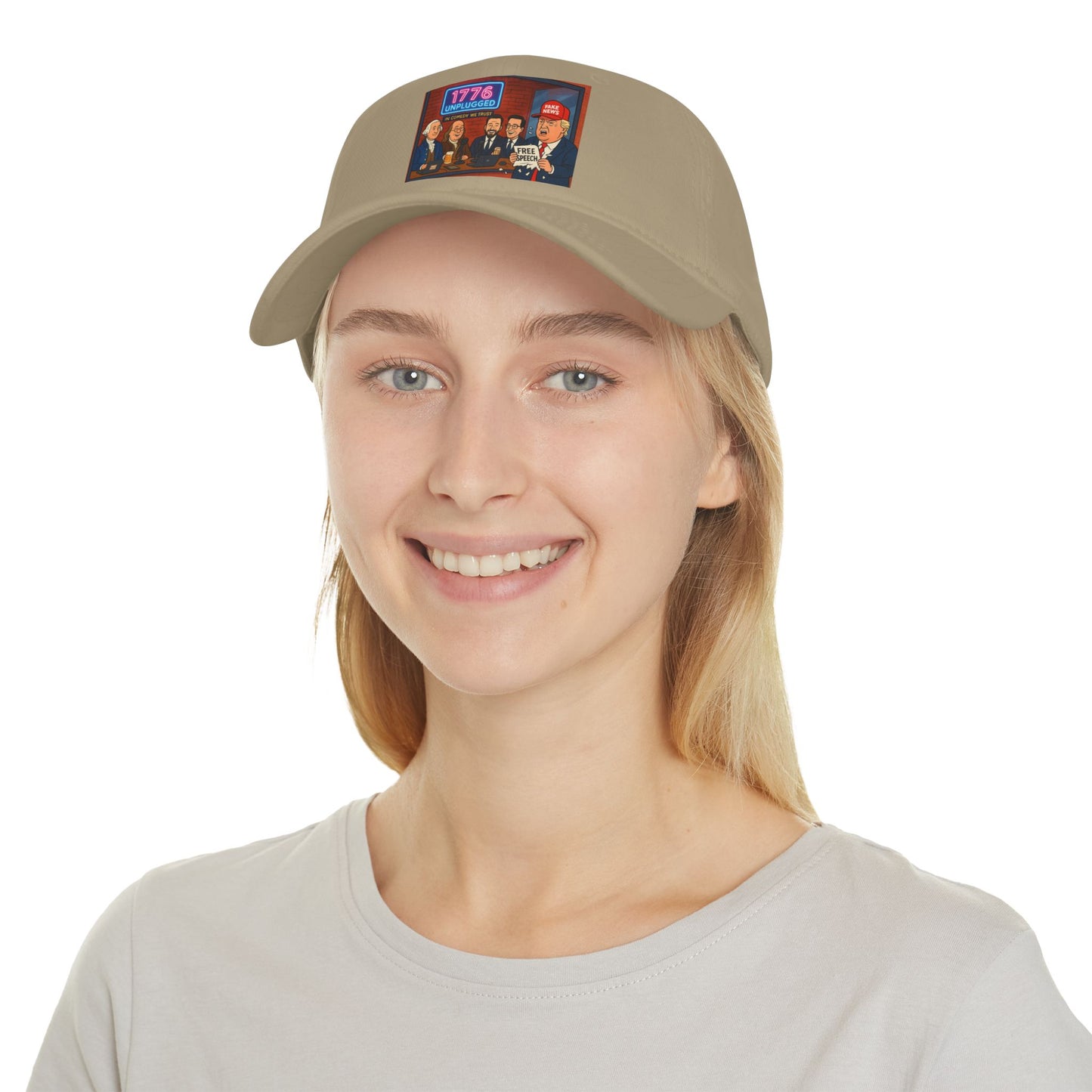 Patriotic Fan Baseball Cap, Unplugged Cap for Sports Events, Great for Gifts, Fourth of July, Outdoor Activities, Casual Wear