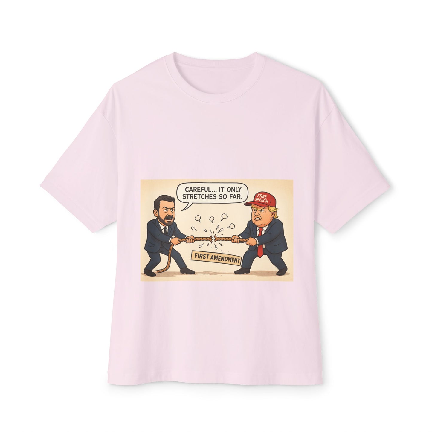 political humor Unisex Oversized Boxy Tee